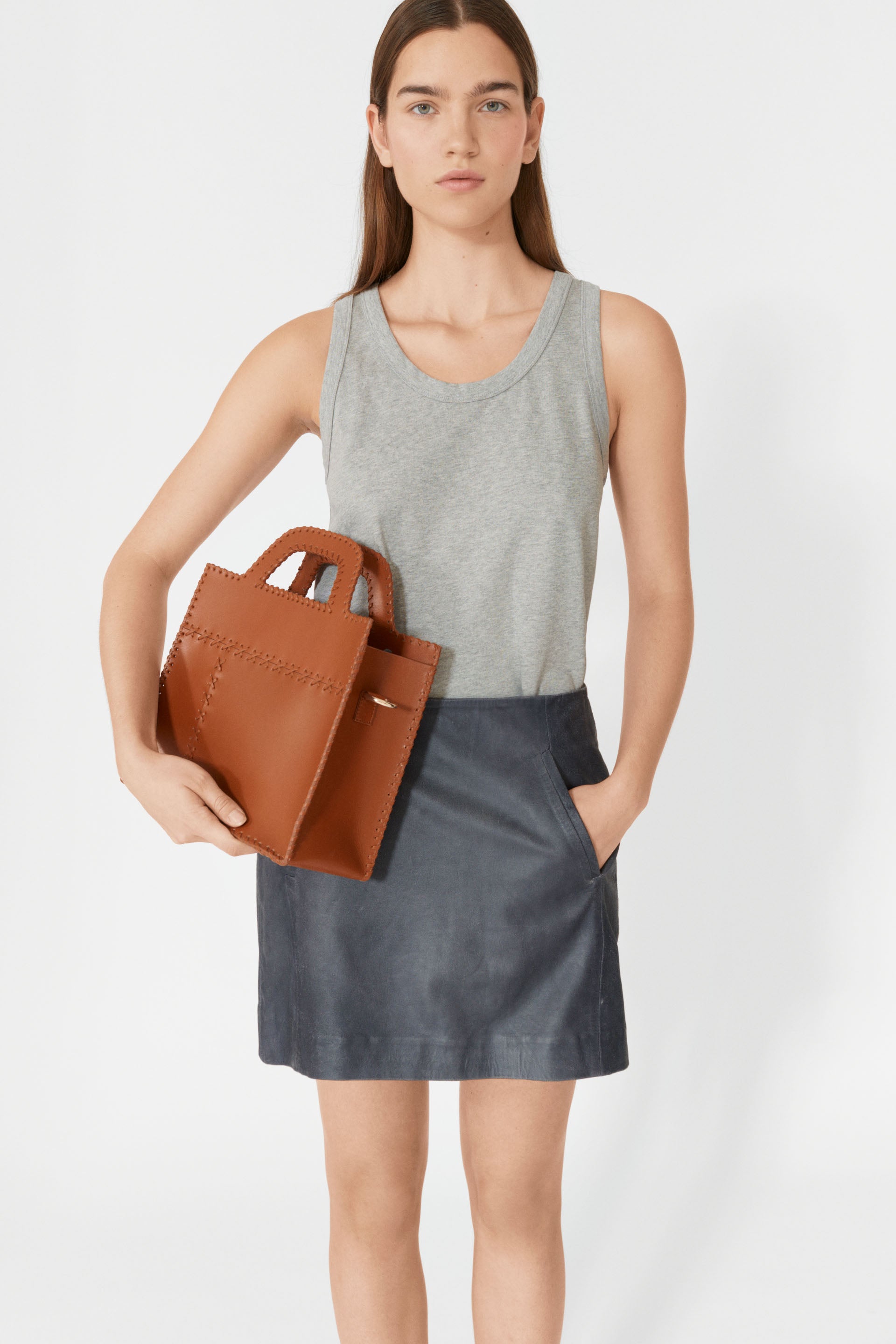 Lovechild 1979 Rylee Skirt SKIRTS 483 Dark Dusty Blue