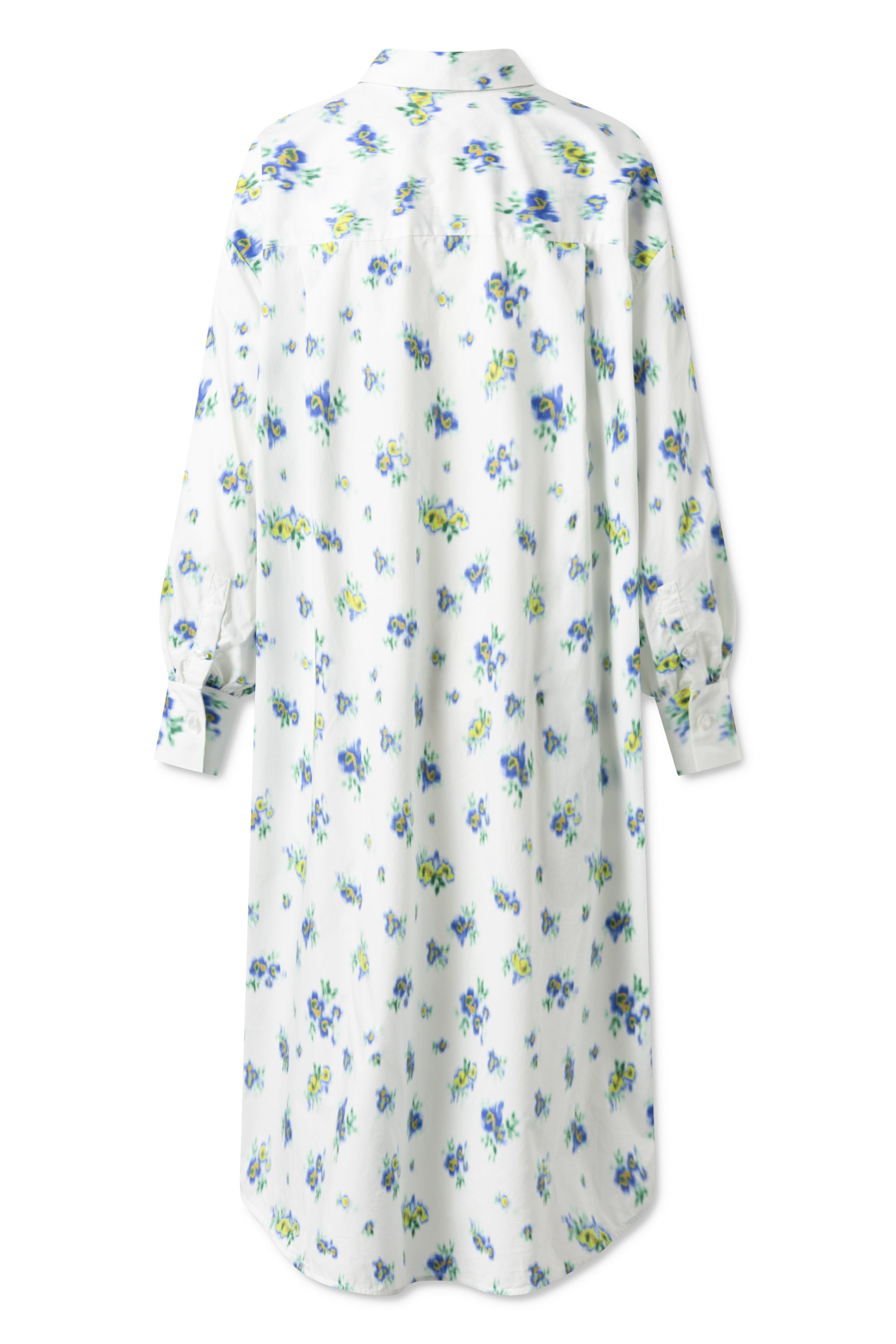 Lovechild 1979 Scarletta Dress - Ikat Fleur Blue DRESSES 478 Ikat Fleur Blue