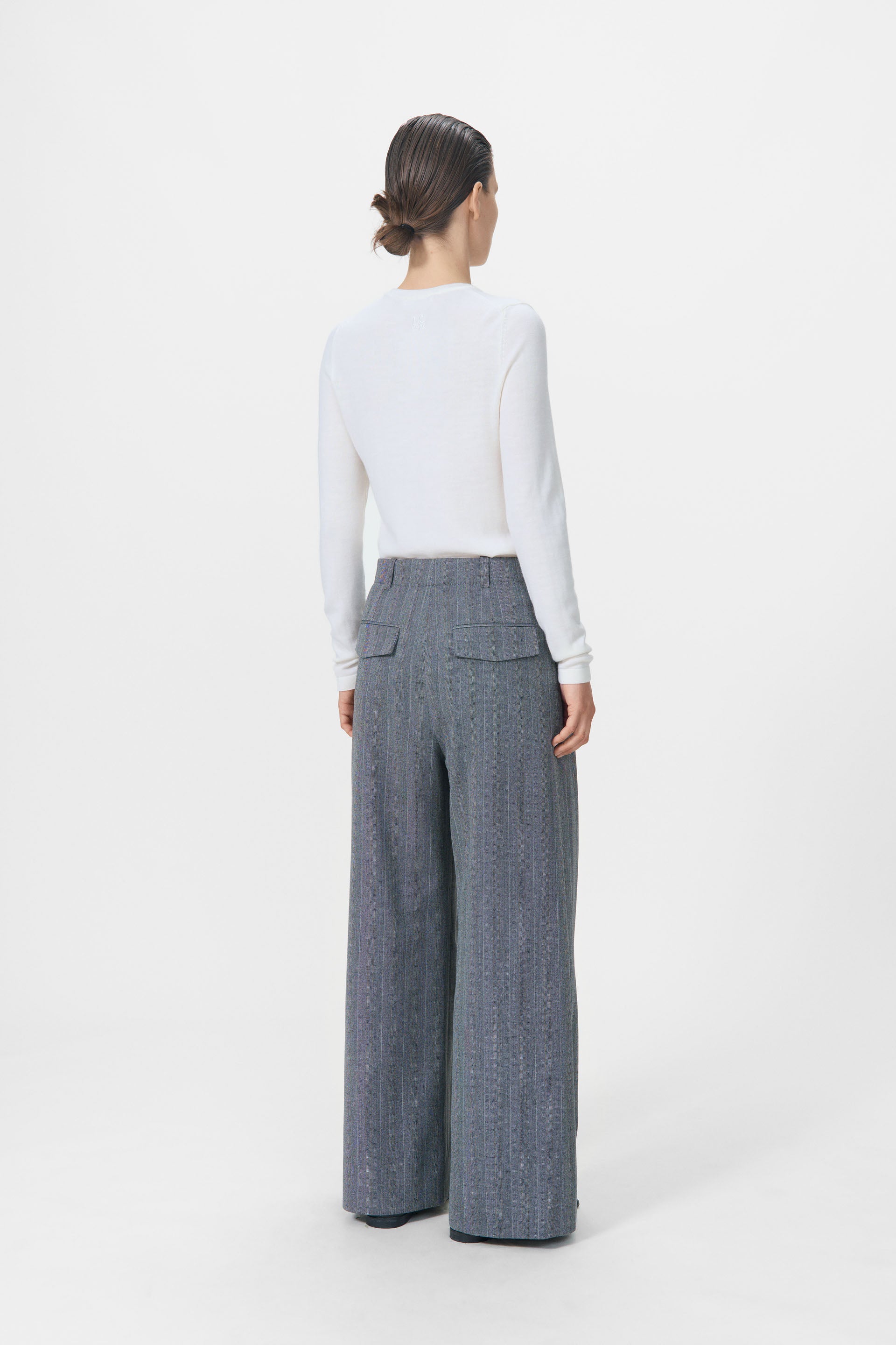 Lovechild 1979 Stella Pants Pants 067 Charcoal Weave