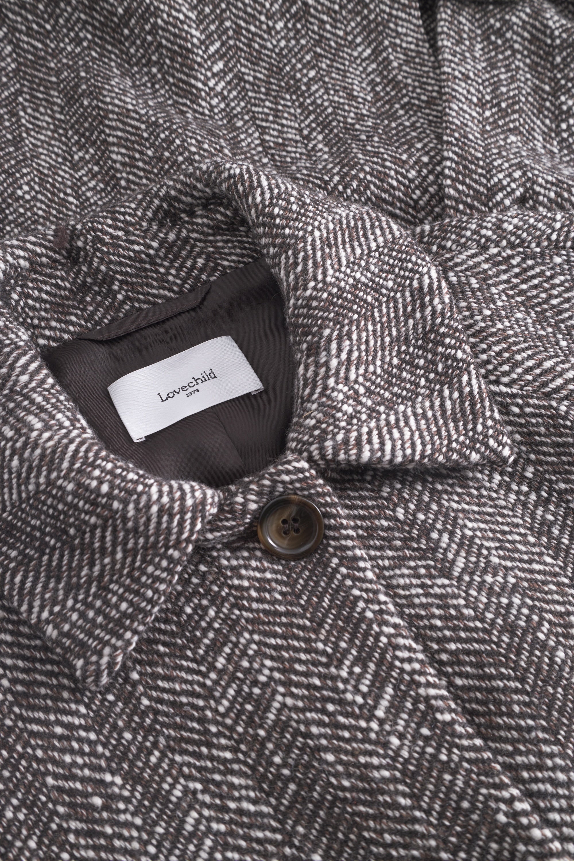 Lovechild 1979 Taylor Coat Coats 747 Brown Herringbone