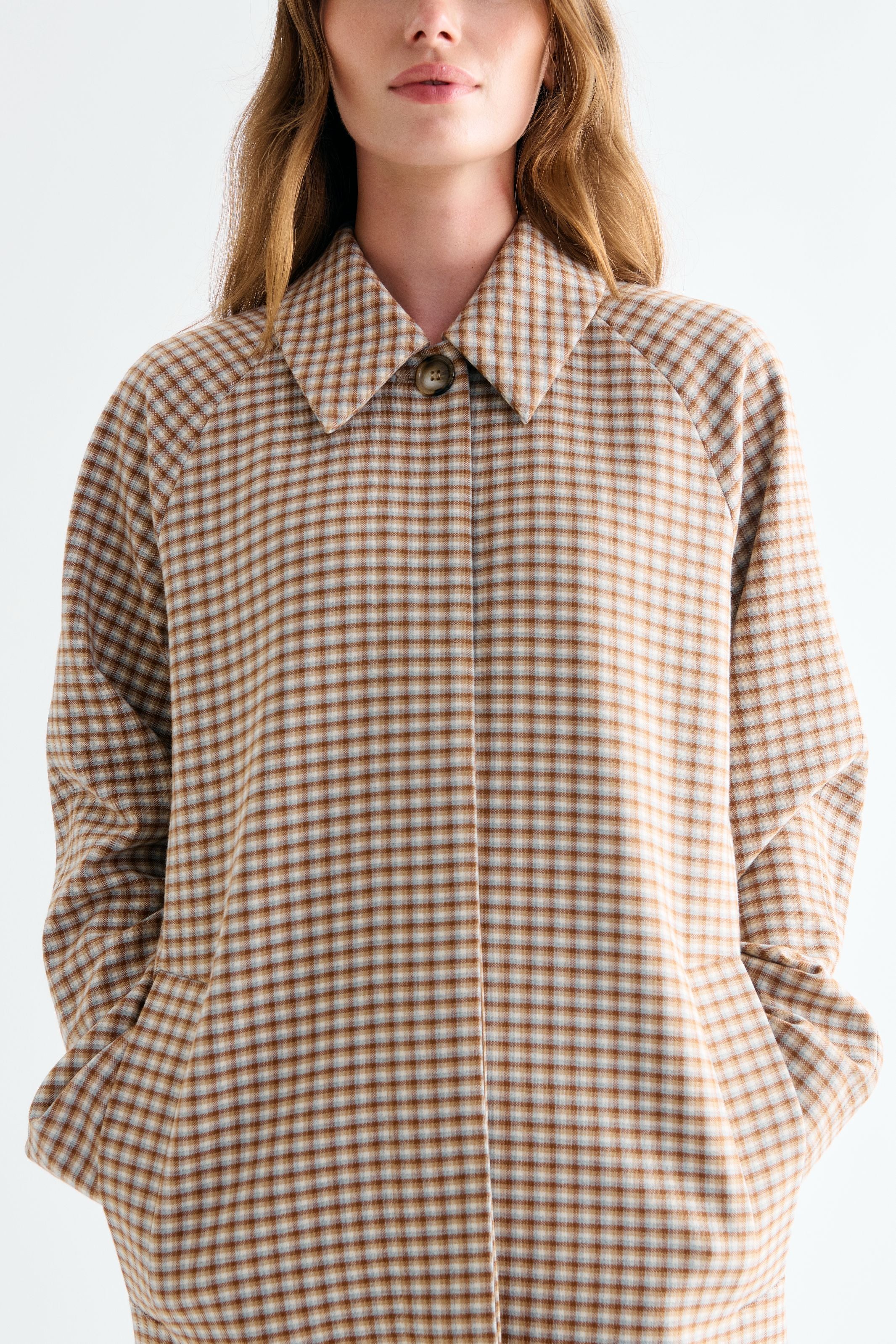 Lovechild 1979 Taylor Coat Coats 764 Brown Multi Check