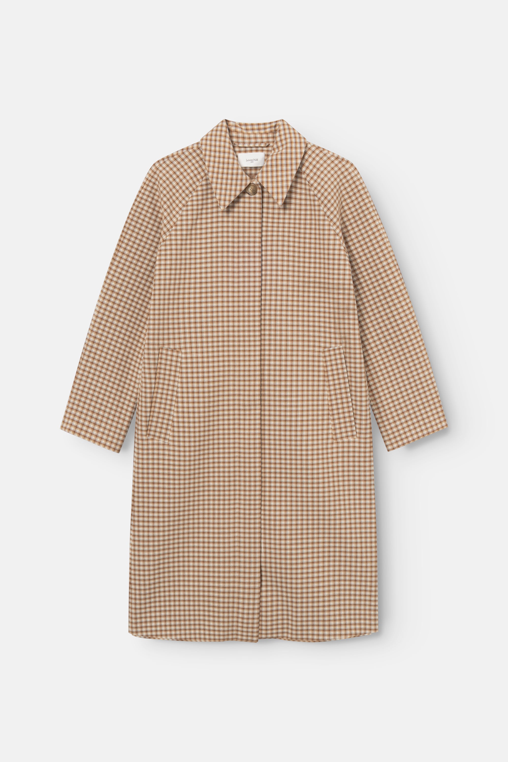 Lovechild 1979 Taylor Coat Coats 764 Brown Multi Check