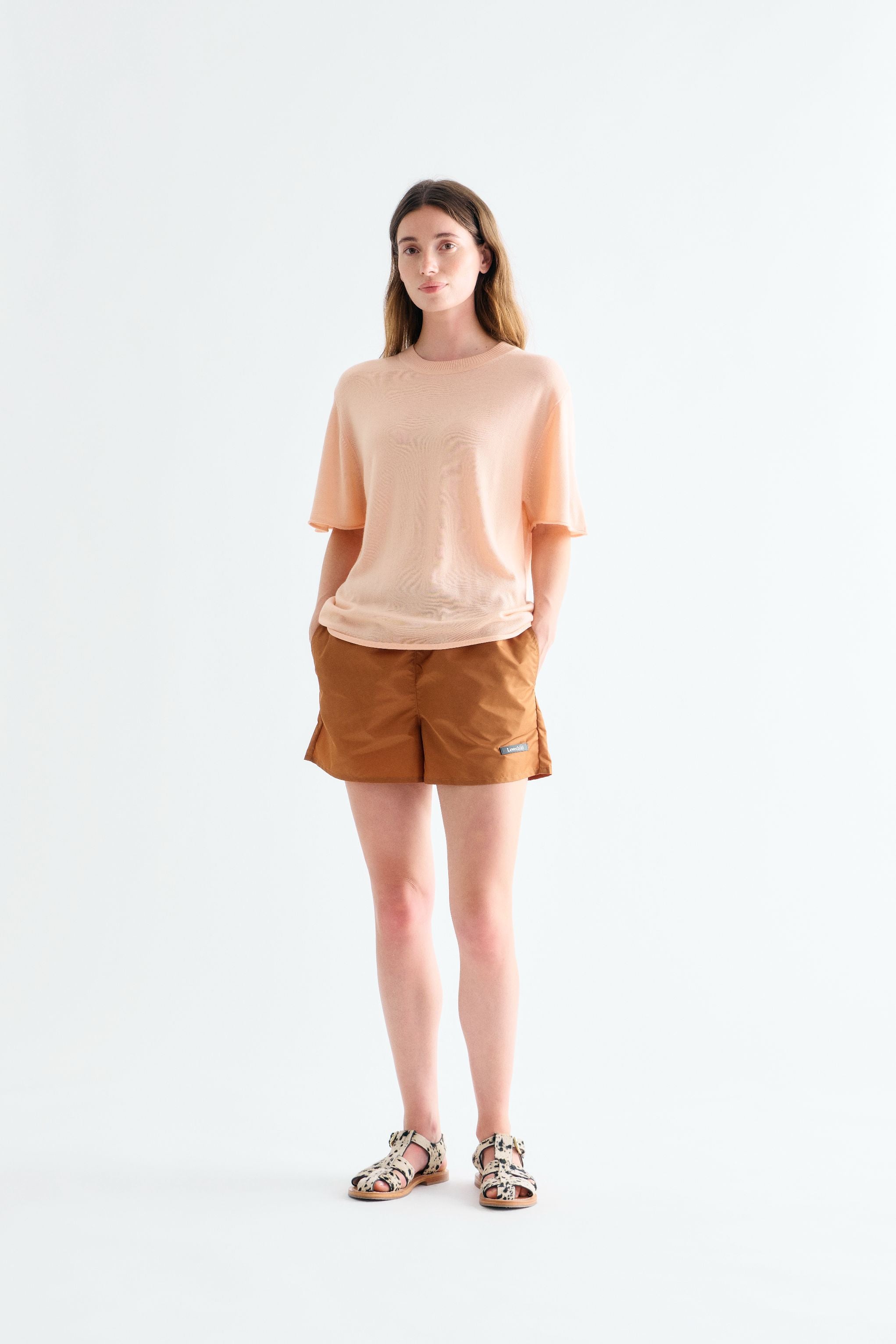 Lovechild 1979 Tessa T-shirt Top 183 Peach