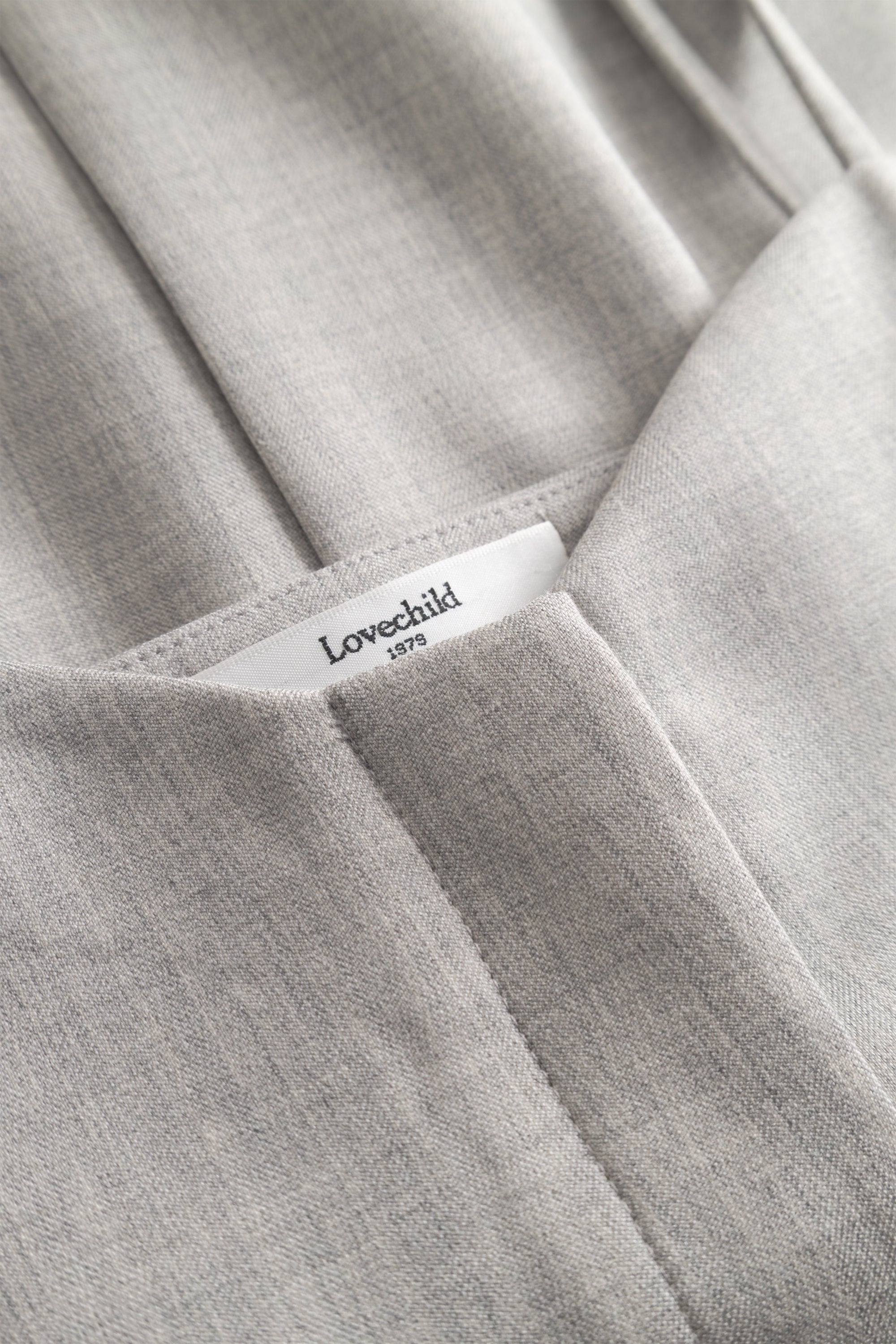 Lovechild 1979 Thalia Top Top 056 Light Grey Melange