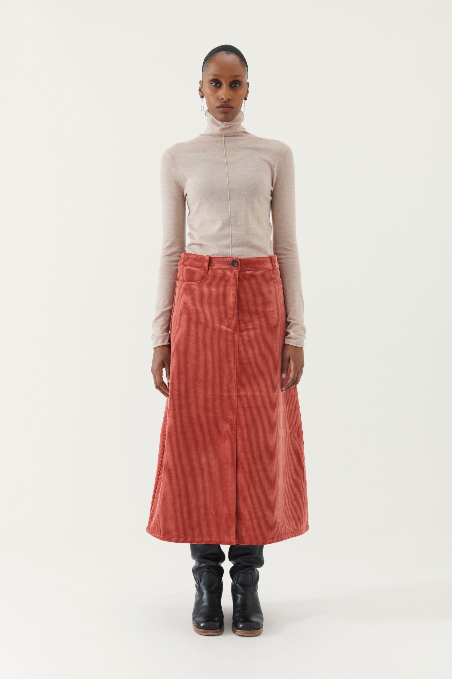 Lovechild 1979 Tove Turtleneck Blouses 022 Oatmeal