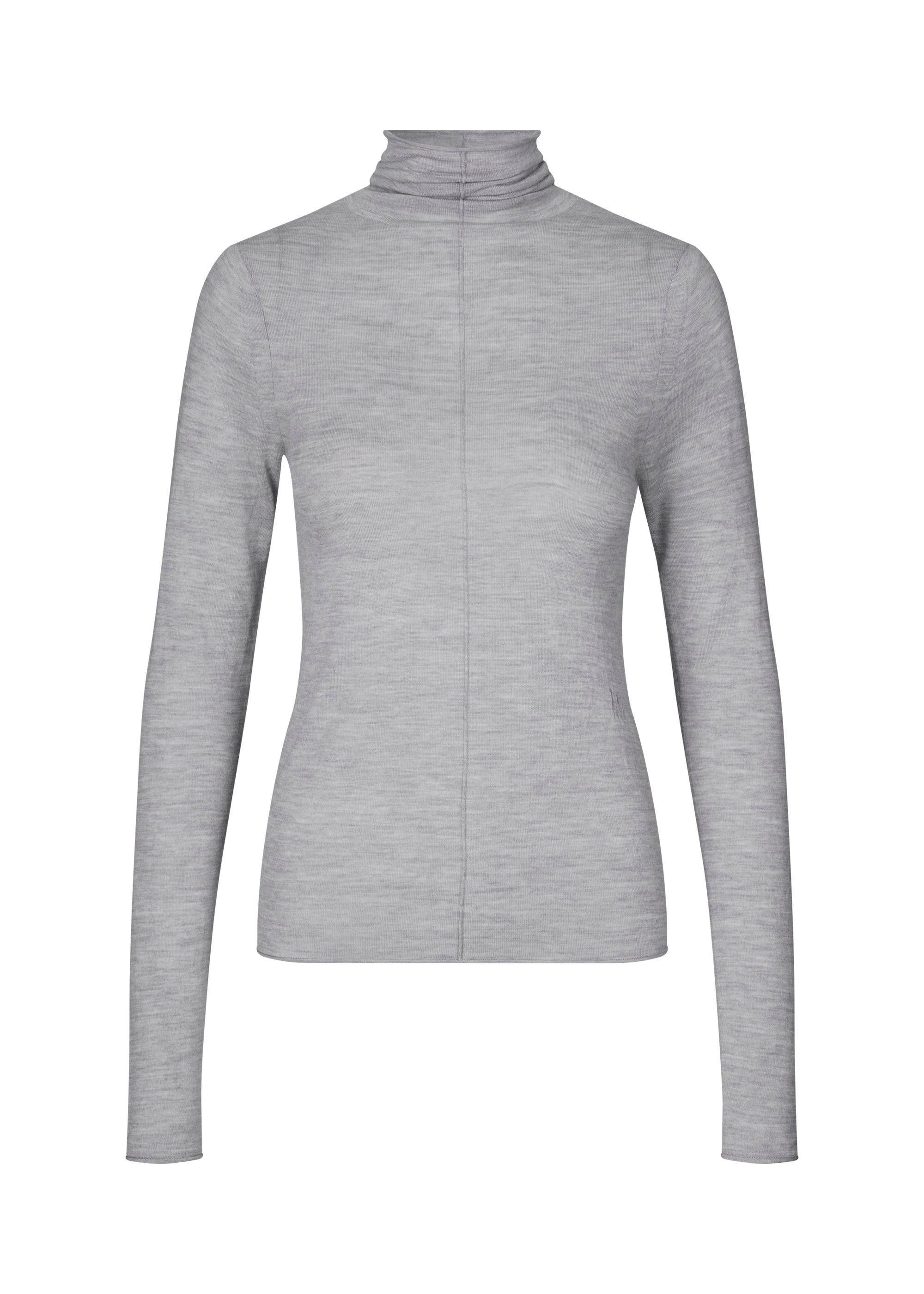 Lovechild 1979 Tove Turtleneck Blouses 929 Grey Melange