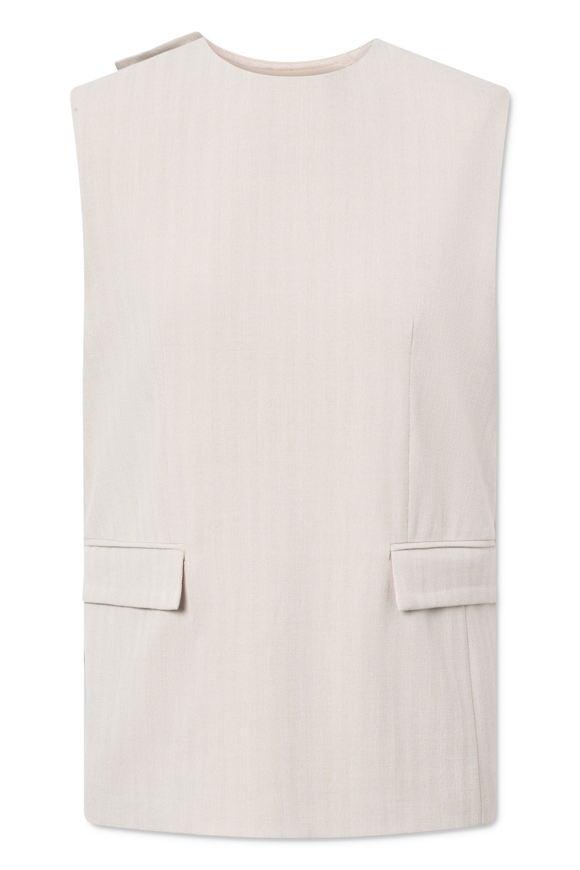 Lovechild 1979 Trish Vest Vest 168 Beige Herringbone