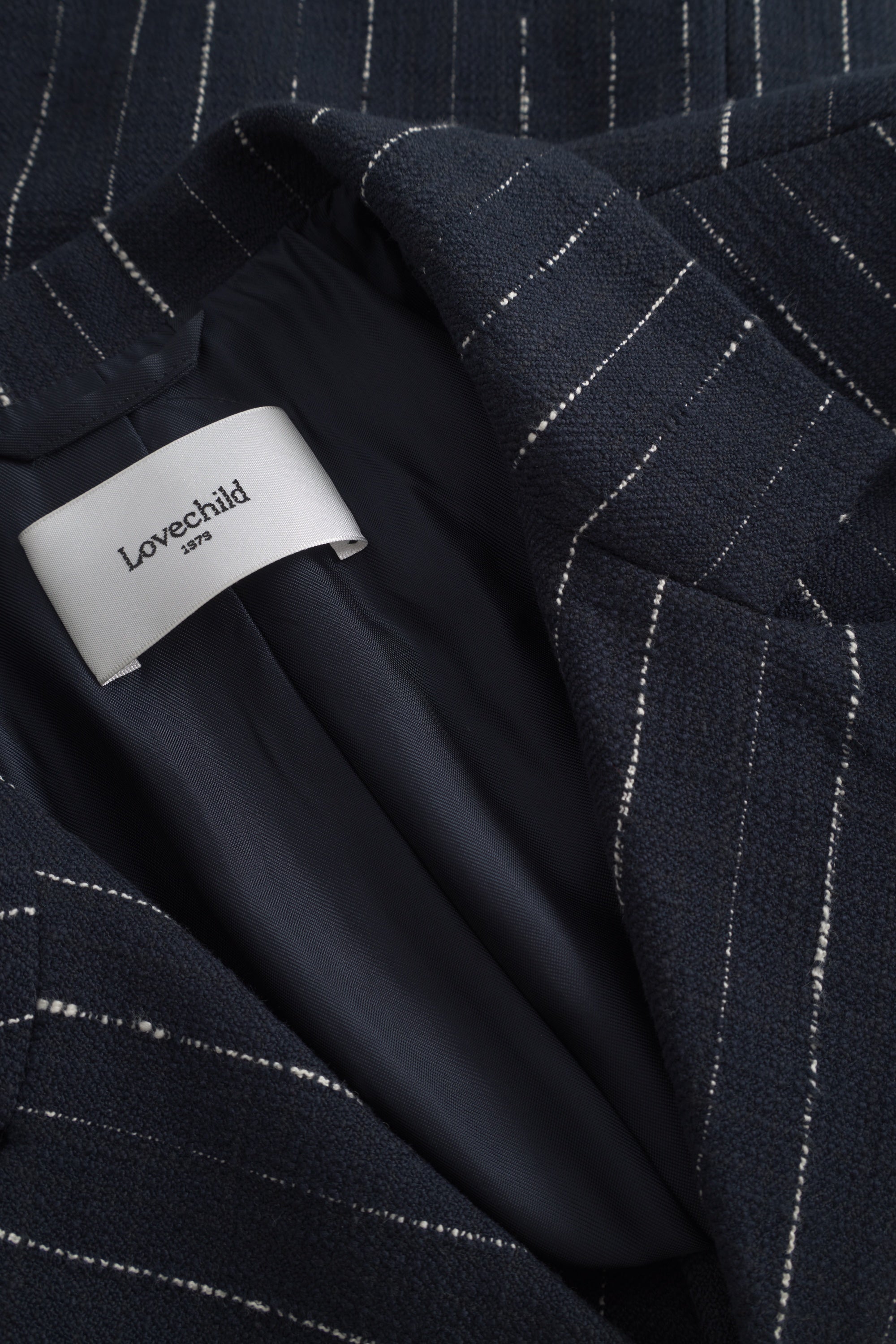 Lovechild 1979 Veronica Jacket Blazers 907 White Bouclé Stripe