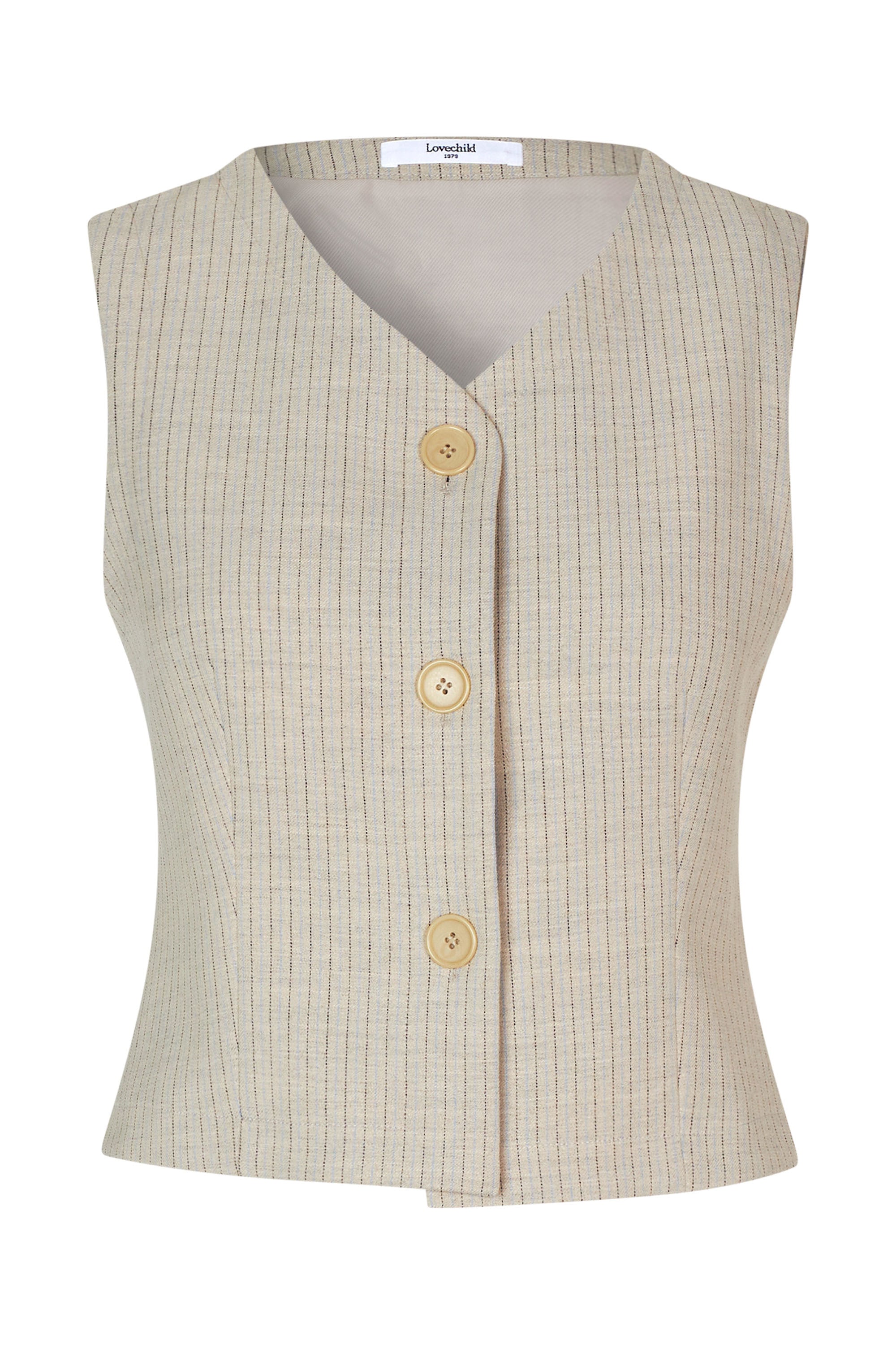 Lovechild 1979 Violet Vest Vest 751 Brown Stripe