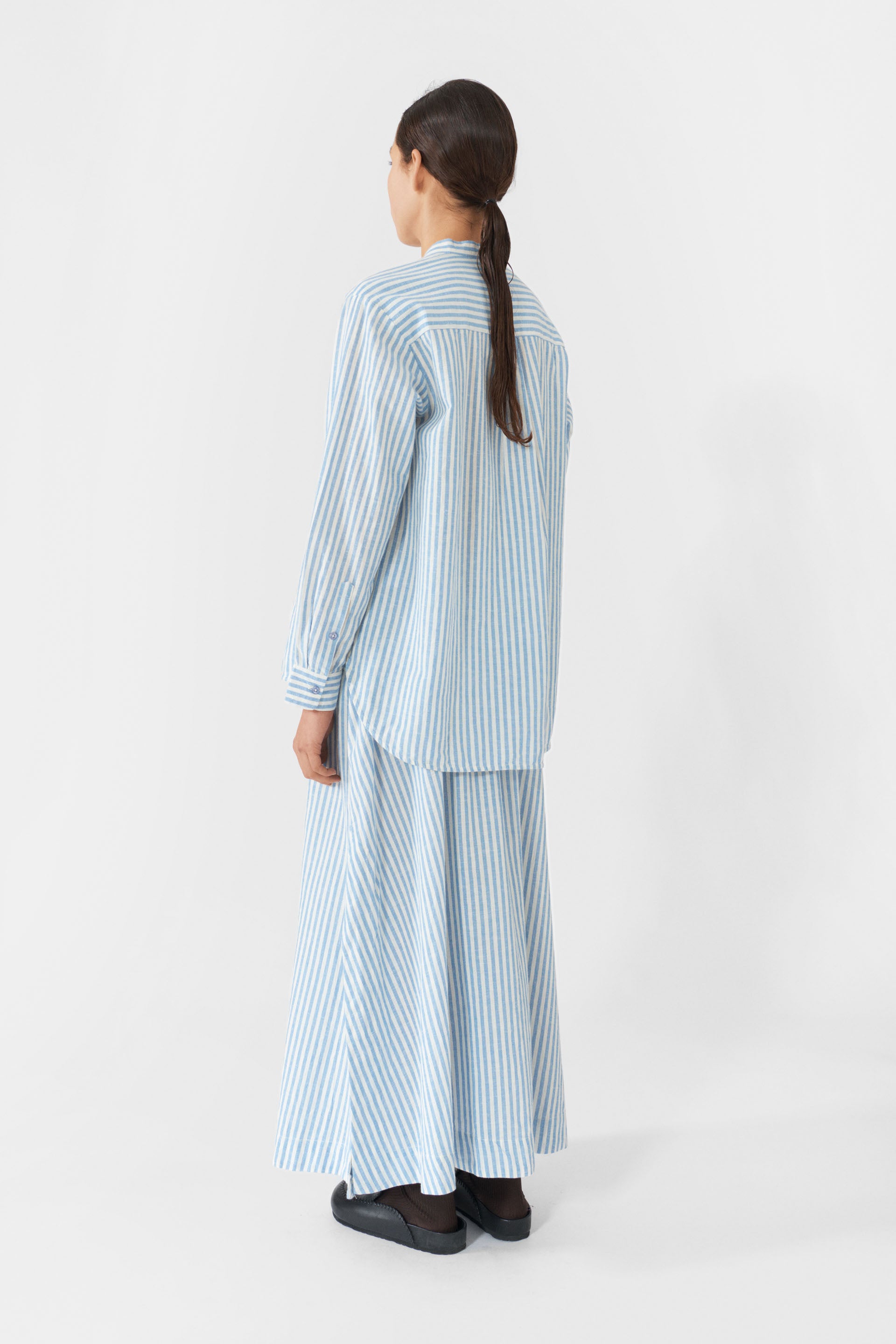 Lovechild 1979 Vivian Skirt SKIRTS 452 Sky Blue Stripe