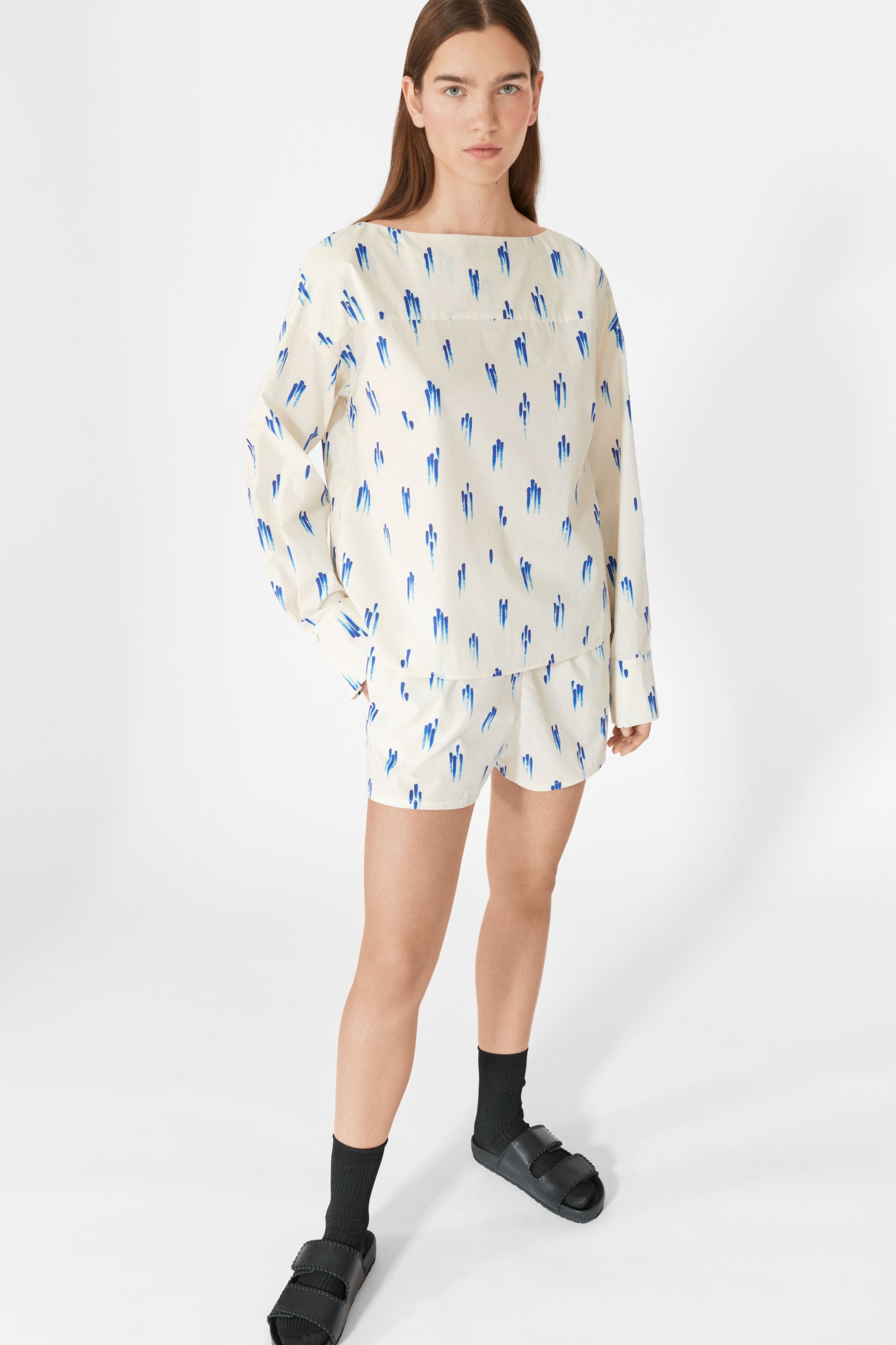 Lovechild 1979 Vyra Top BLOUSES 534 Blue Drops