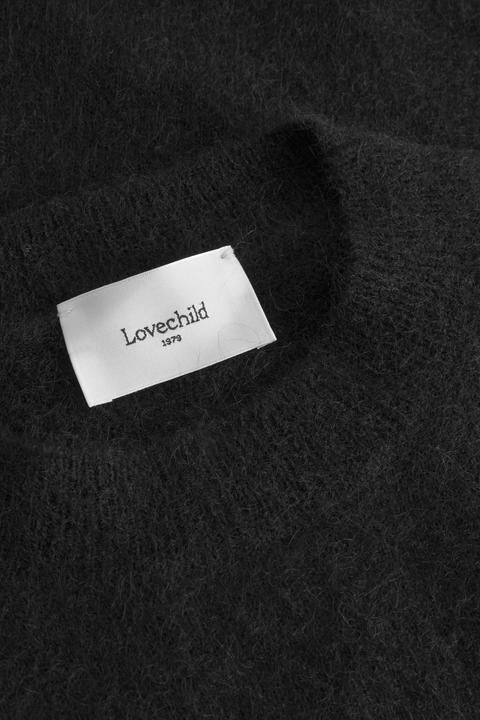 Lovechild 1979 Alexia Crewneck Knitwear 999 Black