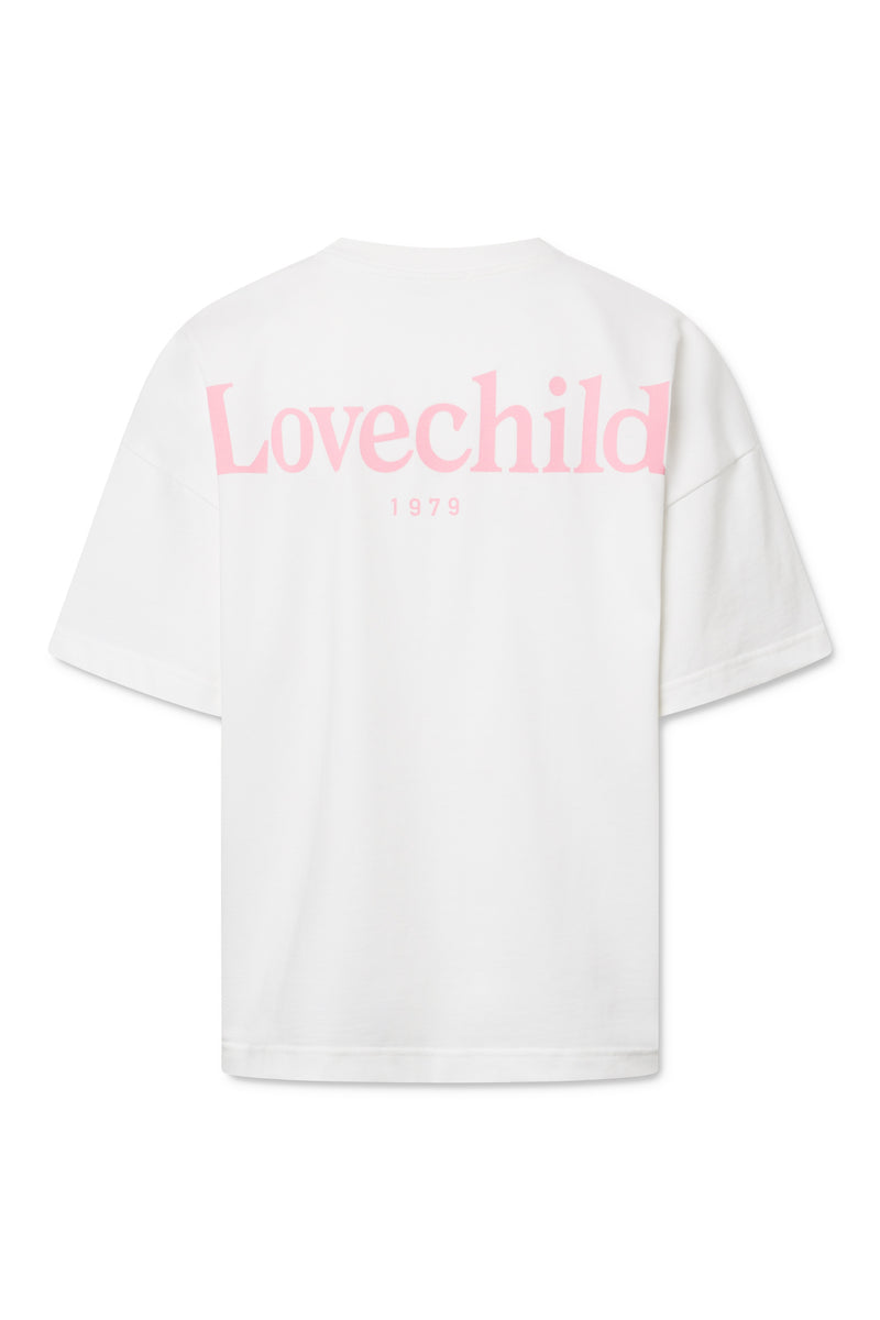 Lovechild 1979 Aria T-shirt T-SHIRTS 970 Pink Logo