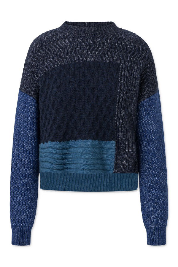 Lovechild 1979 Camma Pullover KNITWEAR 486 BLUE PATCH