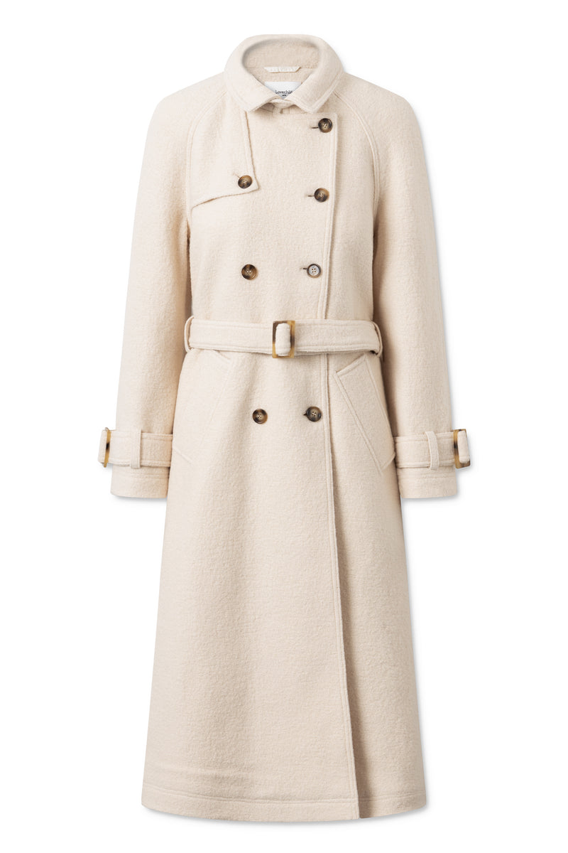 Lovechild 1979 Carrie Coat OUTERWEAR IVORY