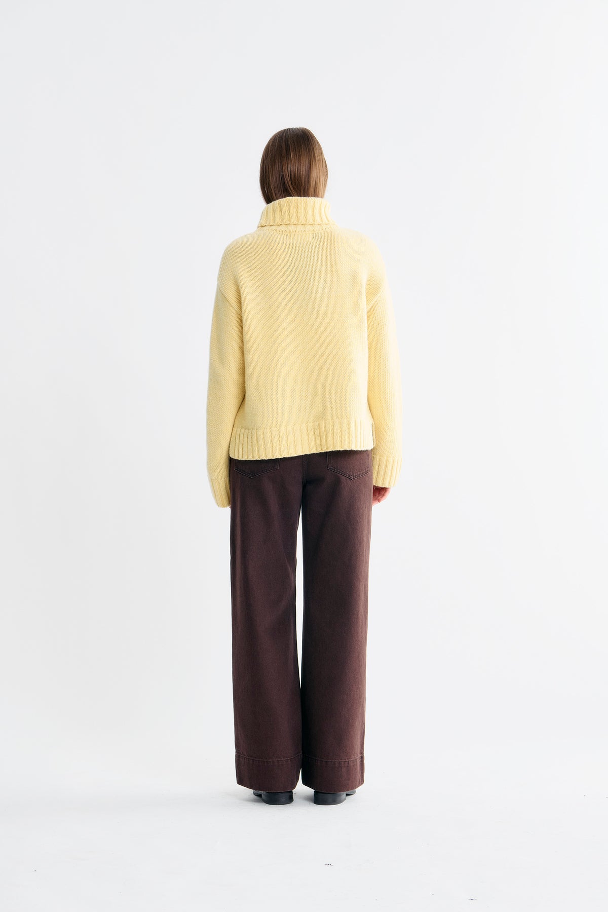 Lovechild 1979 Cassidy Turtleneck Sweater 095 French Vanilla