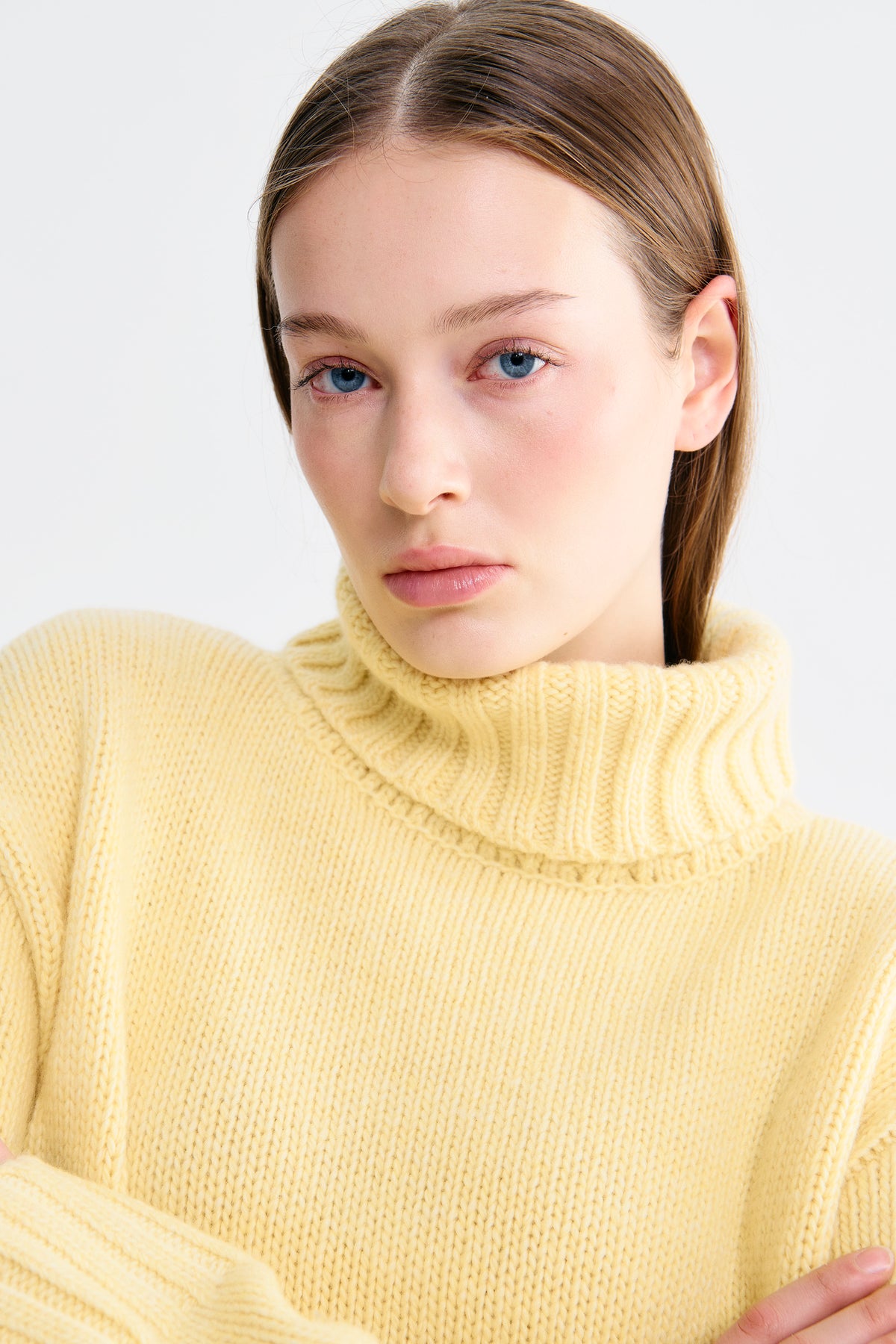 Lovechild 1979 Cassidy Turtleneck Sweater 095 French Vanilla