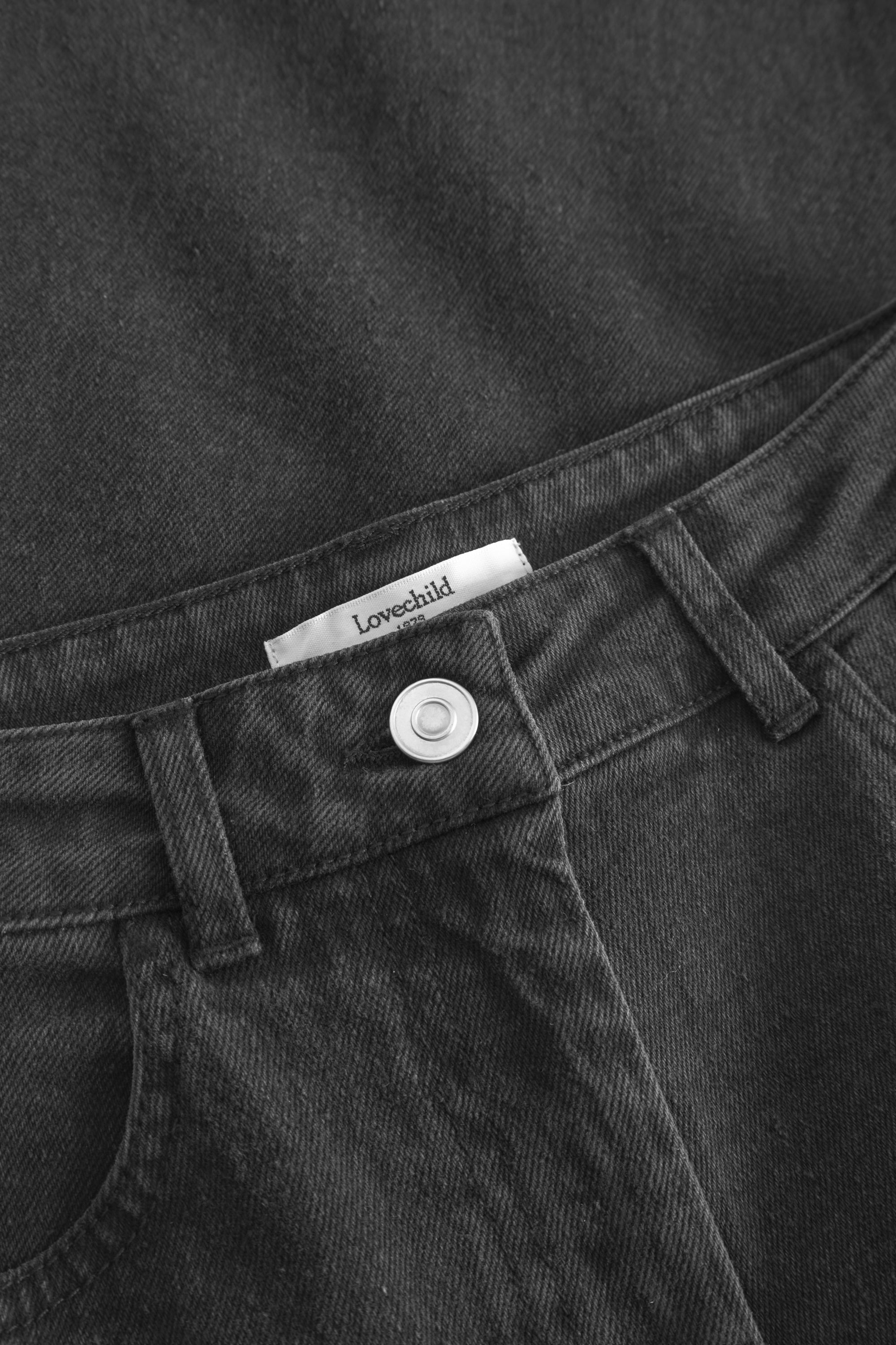 Lovechild 1979 Charlene Pants Pants 977 Black Overdye