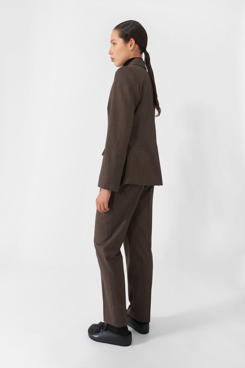 Lovechild 1979 Christine Pants Pants 747 Brown Herringbone