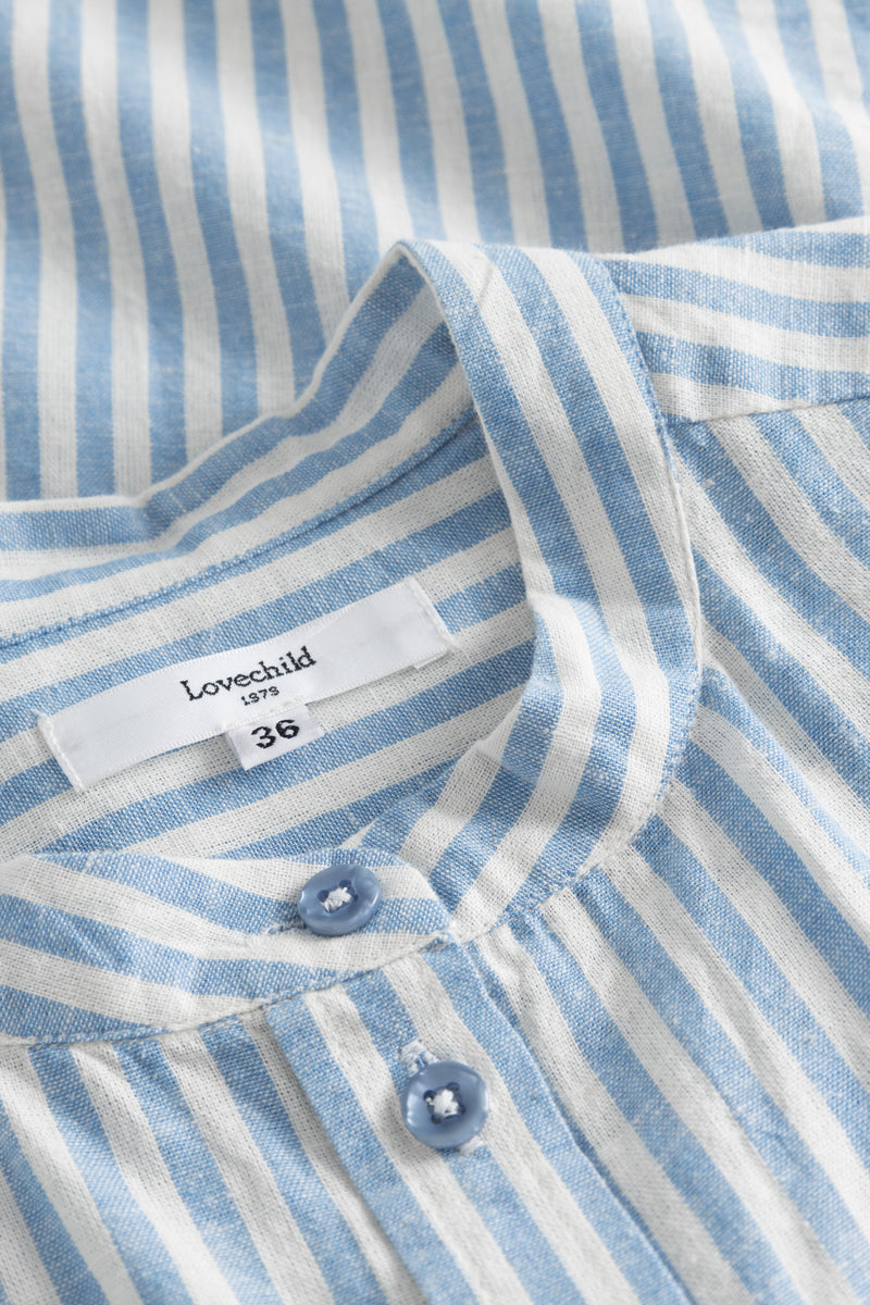 Lovechild 1979 Edgar Shirt SHIRTS 452 Sky Blue Stripe