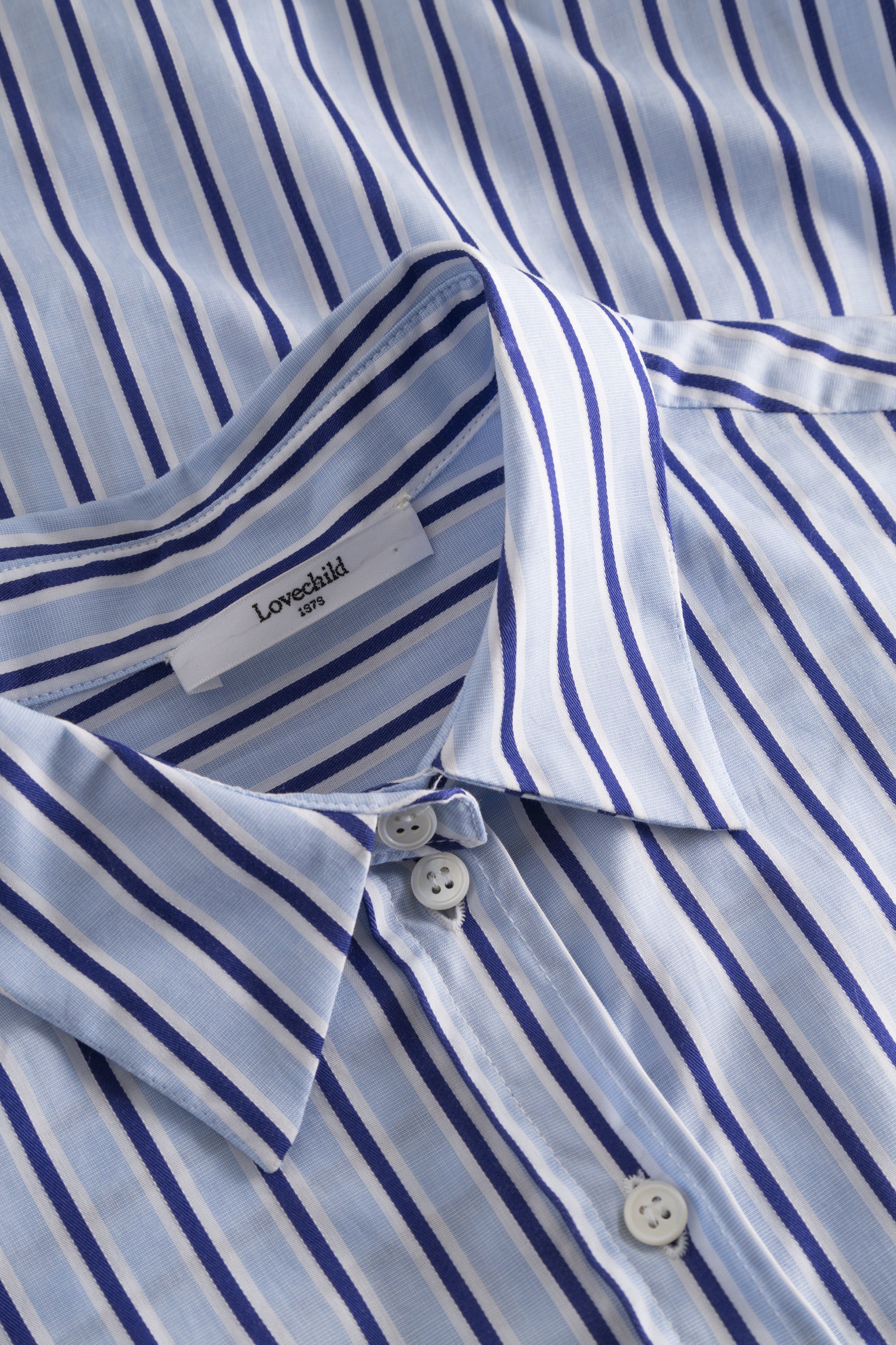 Elotta Shirt - Blue Stripe – Lovechild 1979