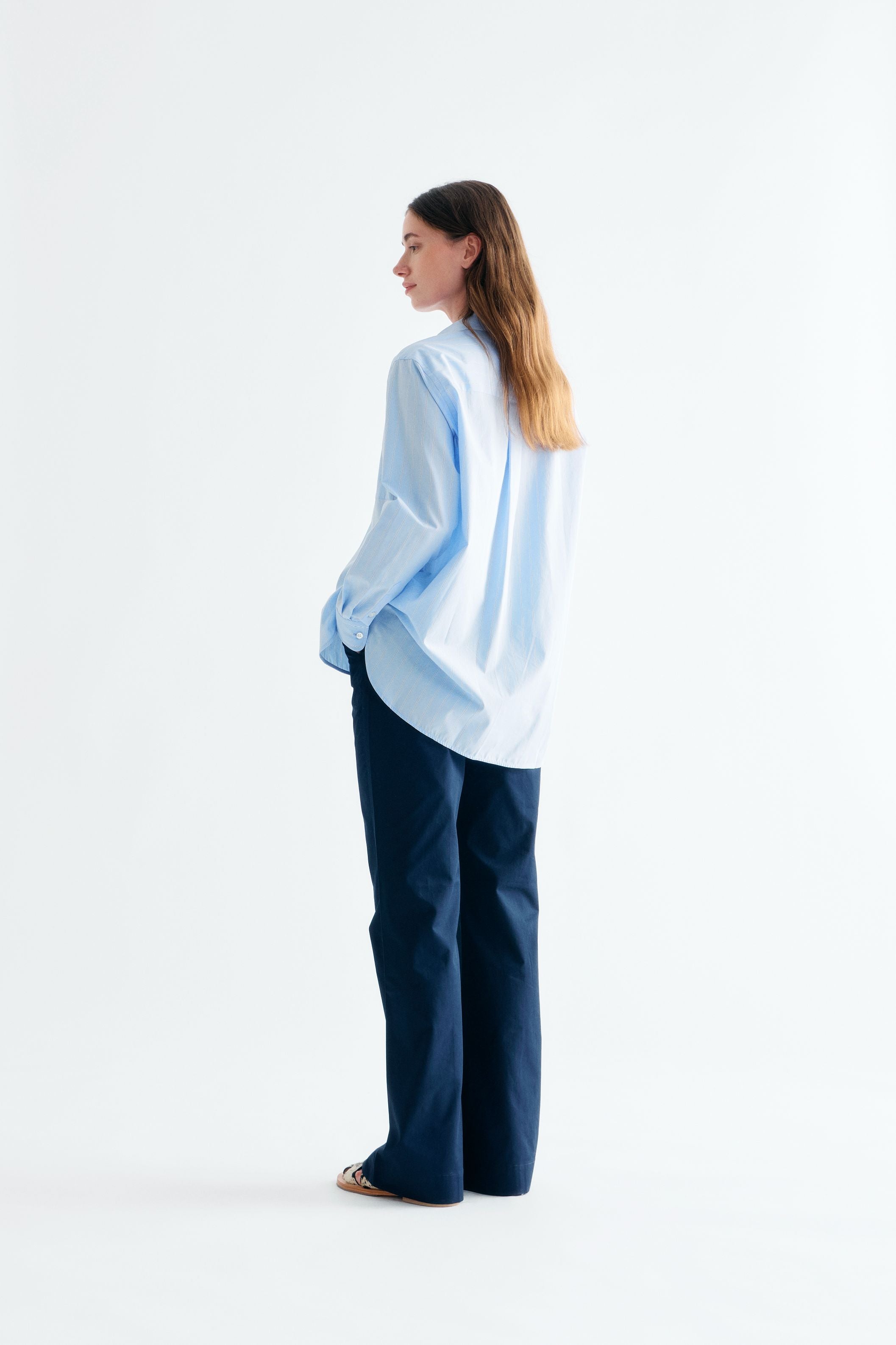 Lovechild 1979 Elotta Shirt Shirt 568 Blue Pinstripe