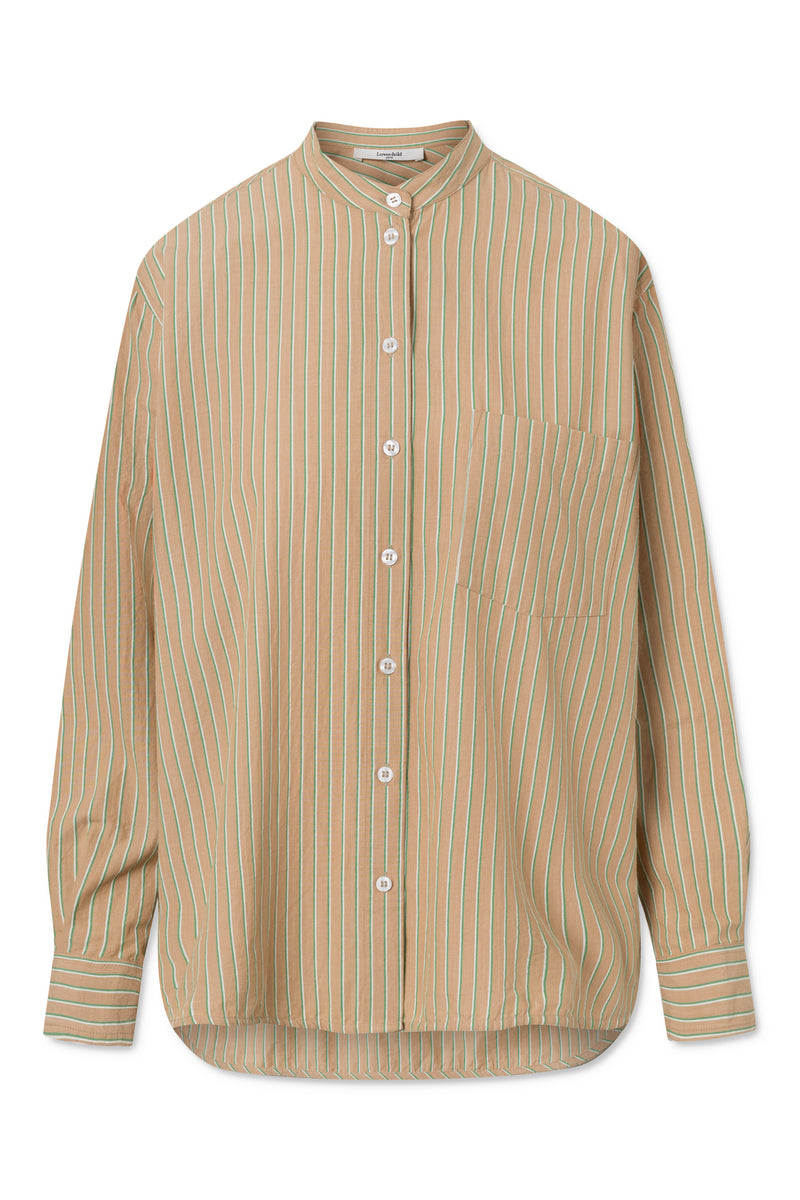 Lovechild 1979 Florentina Shirt SHIRTS 744 Brown Stripe