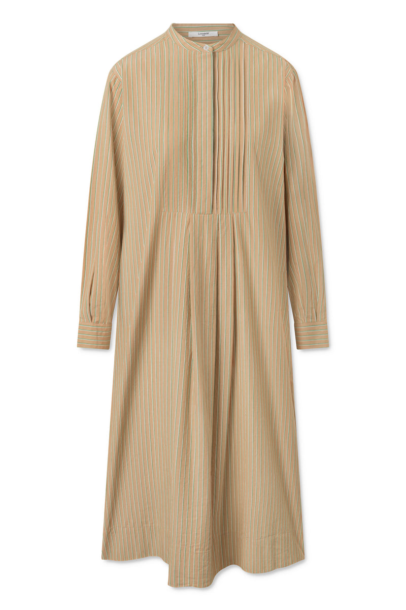 Lovechild 1979 Gioia Dress DRESSES 744 Brown Stripe