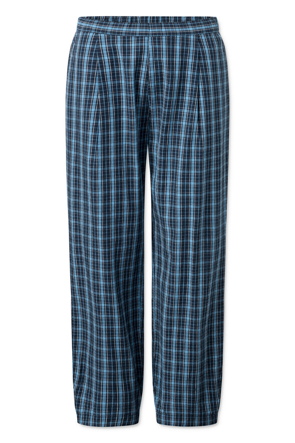 Lovechild 1979 Hailey Pants - Navy Checkered PANTS 499 Navy