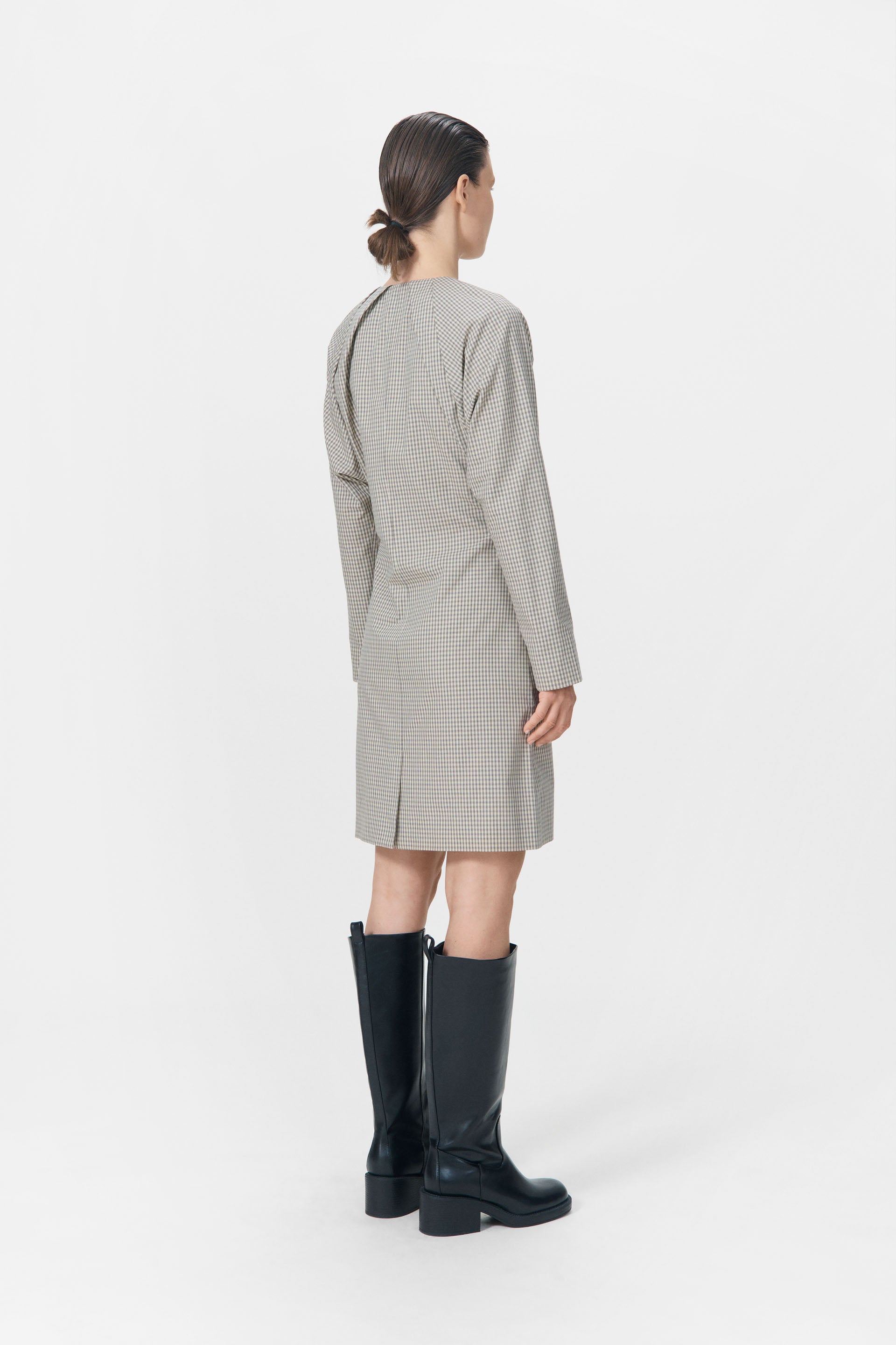 Lovechild 1979 Ina Dress Dresses 177 Beige Check