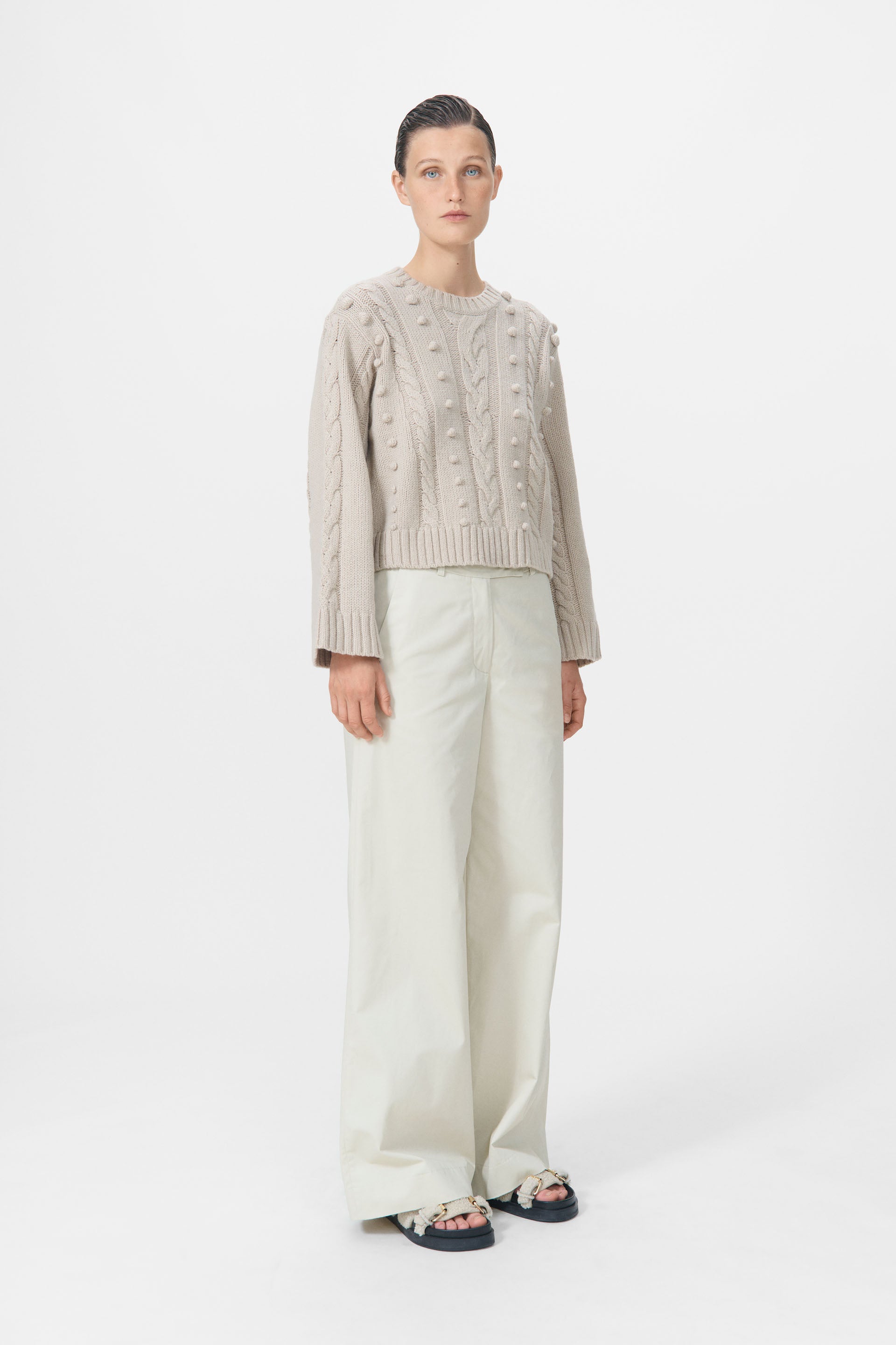 Lovechild 1979 Izzie Sweater Sweater 056 Light Grey Melange