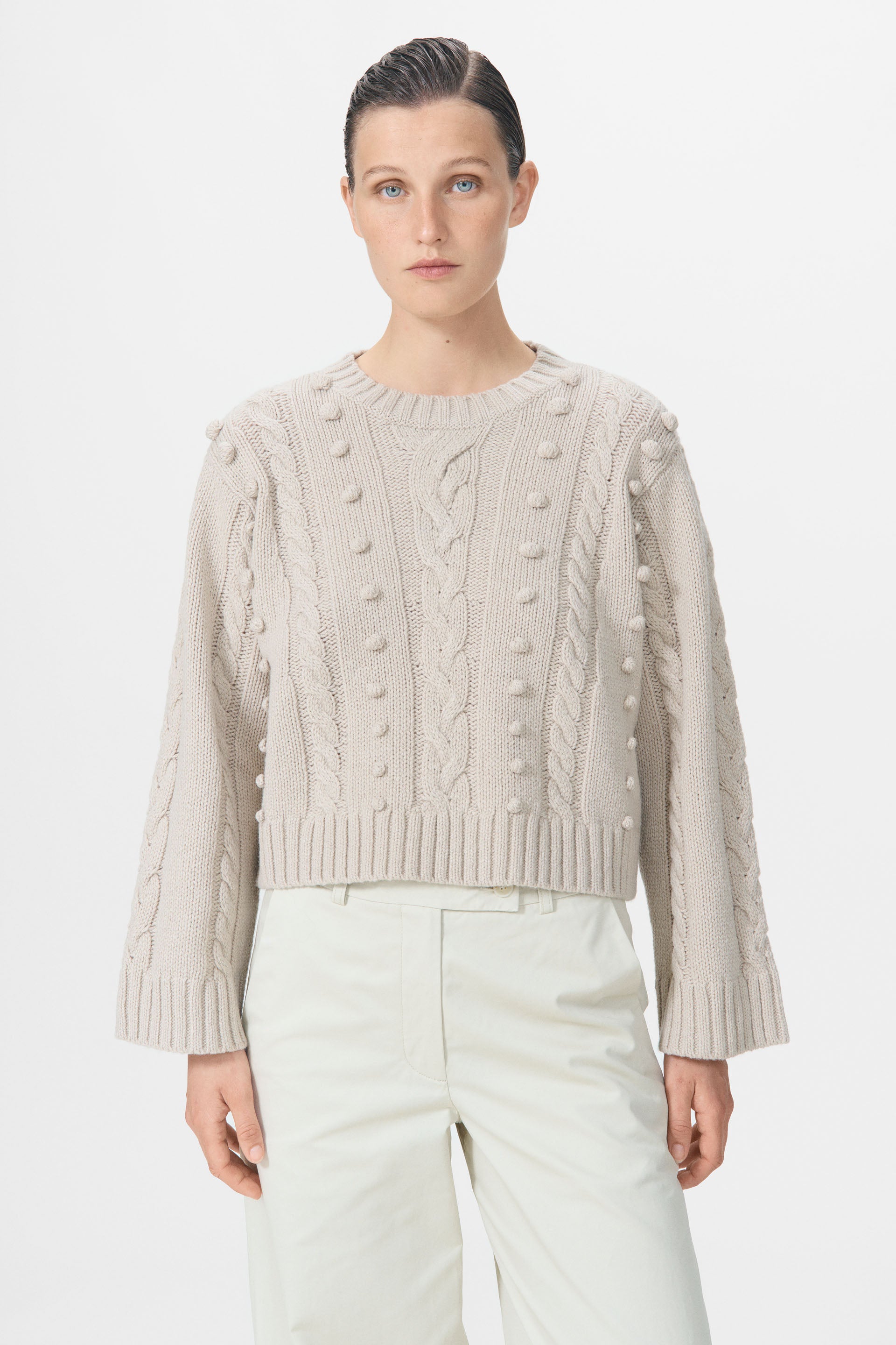 Lovechild 1979 Izzie Sweater Sweater 056 Light Grey Melange