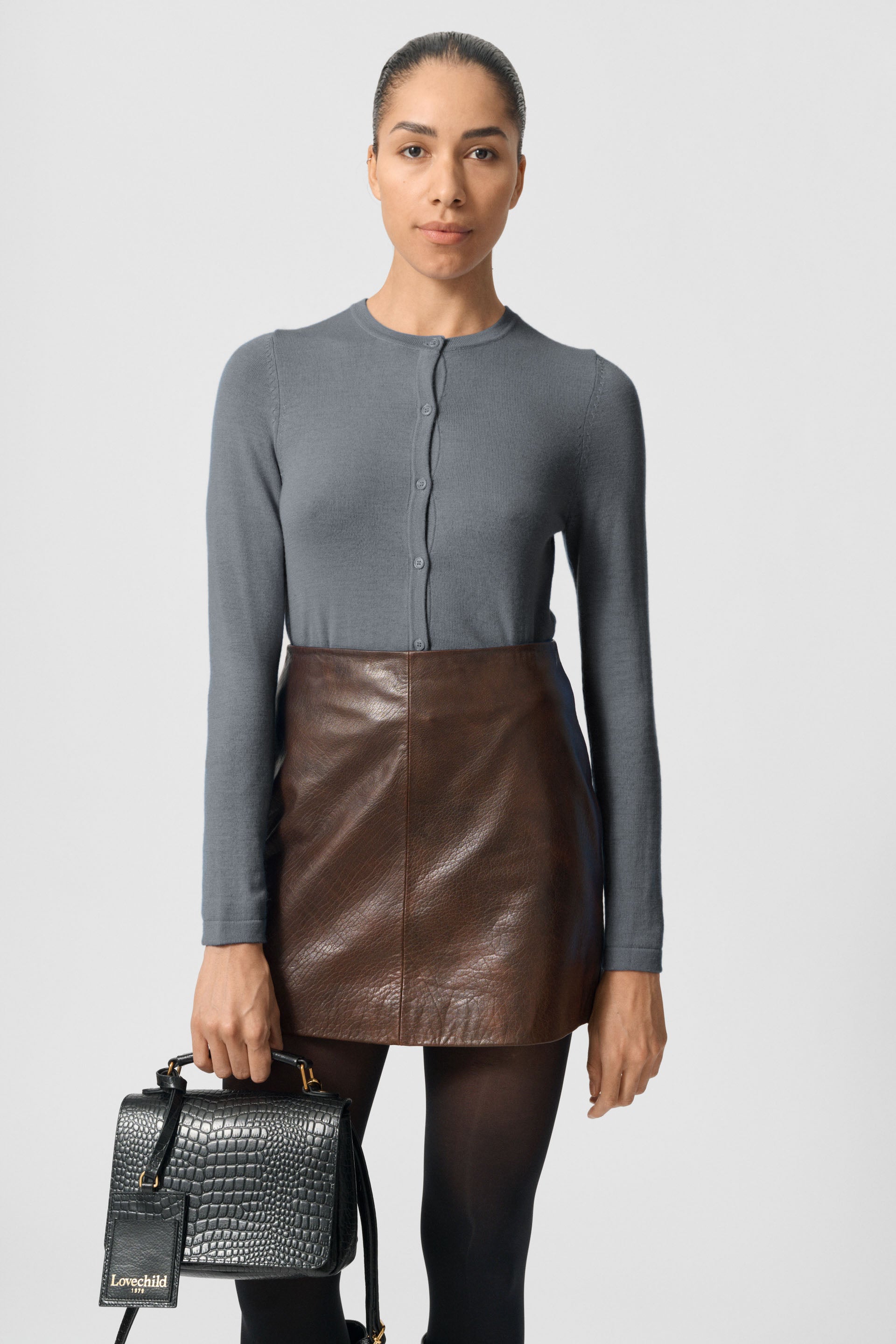 Lovechild 1979 Jos Cardigan Cardigan 062 Grey Melange