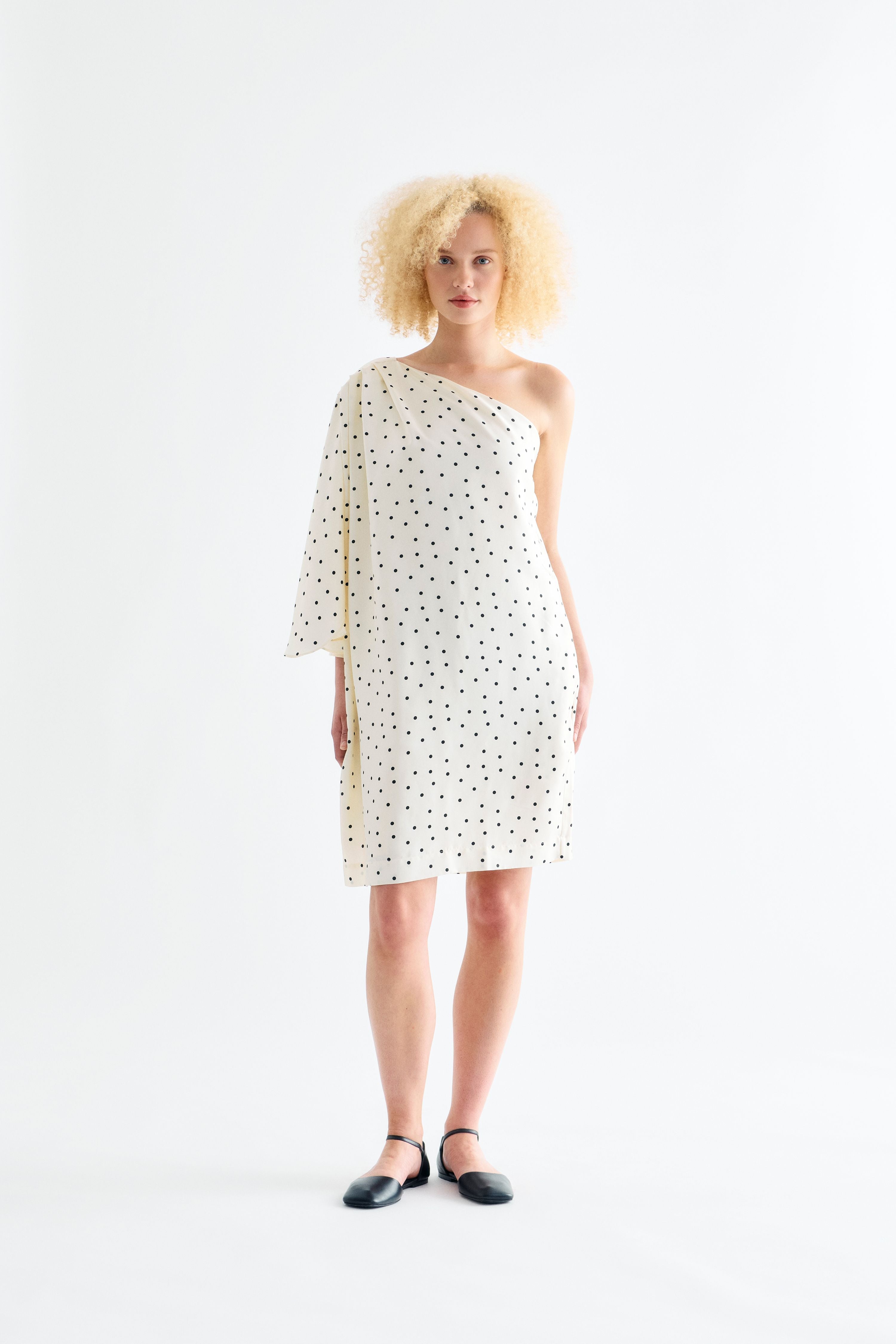 Lovechild 1979 Kehlani Dress Dresses 982 Dot Print Crem
