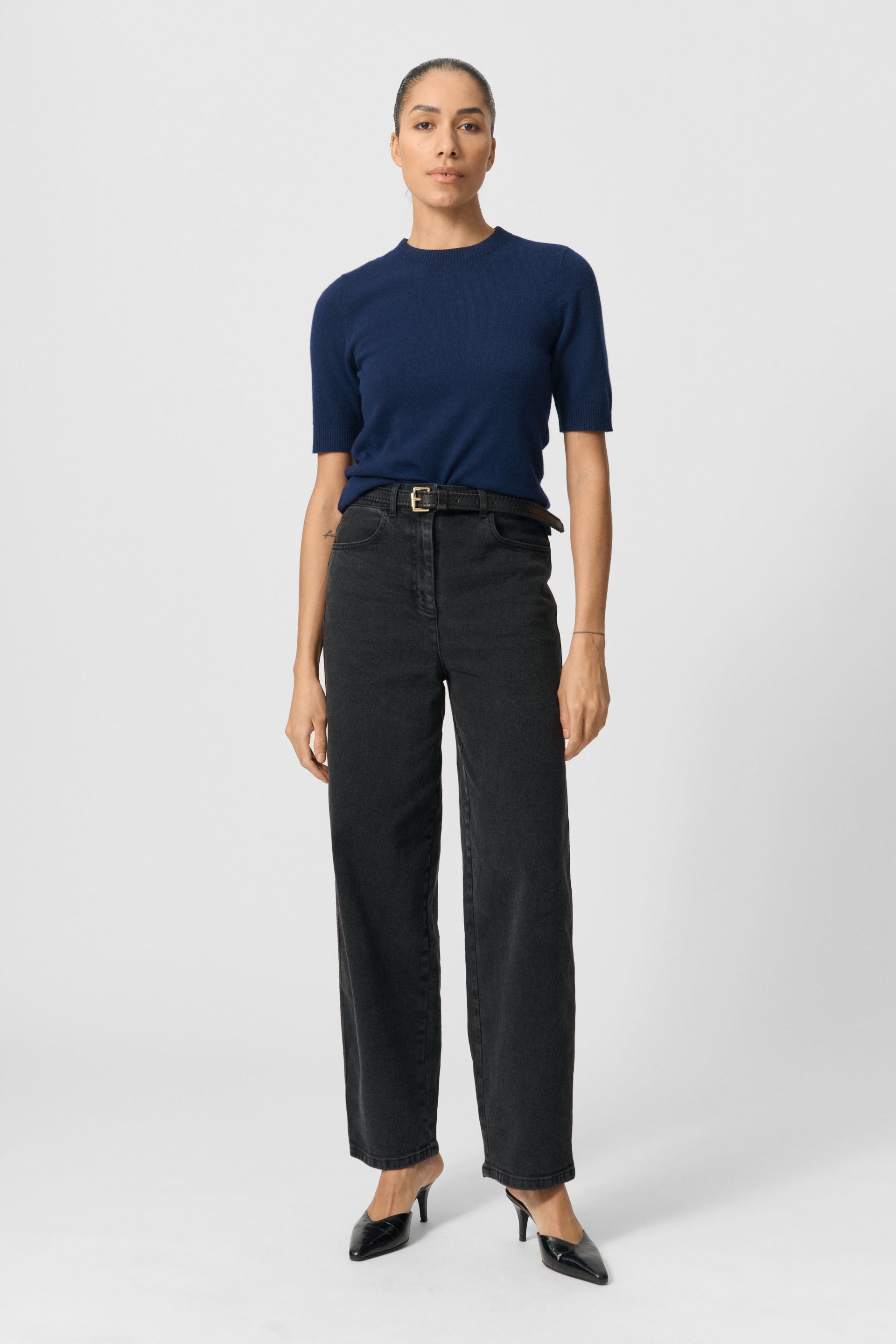 Lovechild 1979 Kierra Top Knitwear 450 Total Eclipse