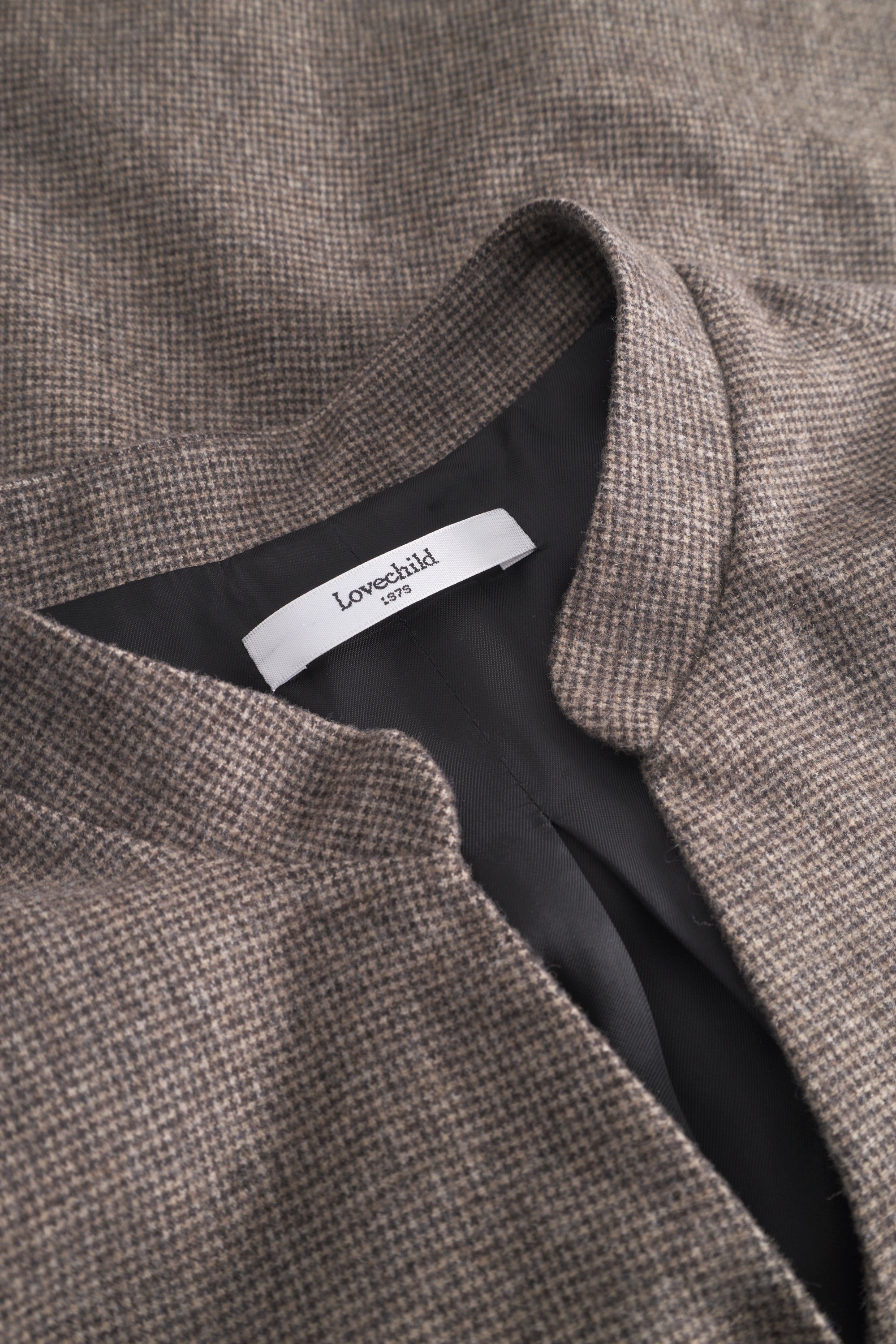 Lovechild 1979 Kimberly Blouse Blouses 174 Beige Houndstooth