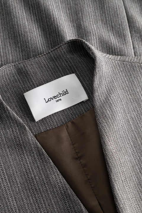 Lovechild 1979 Kitty Vest VEST 929 Grey Melange