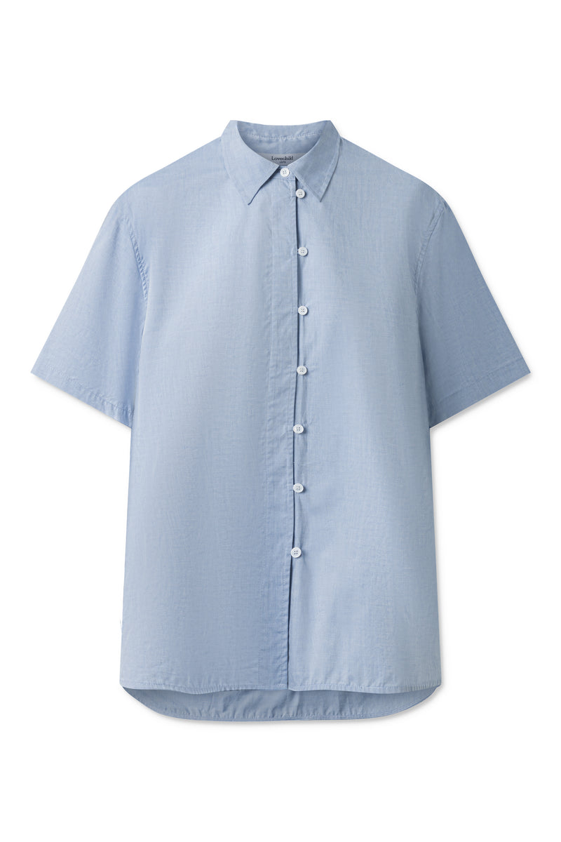 Lovechild 1979 Laurette Shirt SHIRTS 415 Celestestrial Blue