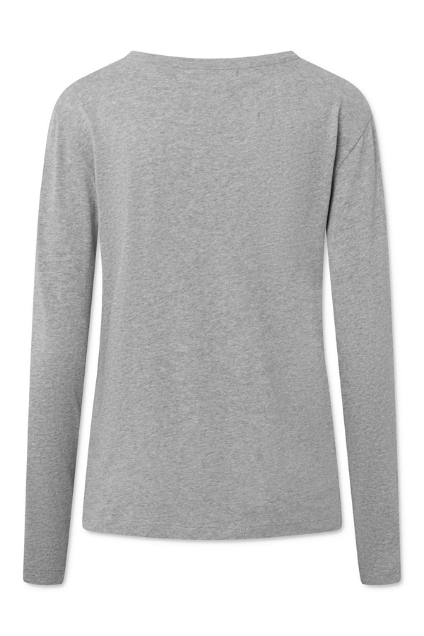Lovechild 1979 London LS T-Shirt SHIRTS 929 Grey Melange