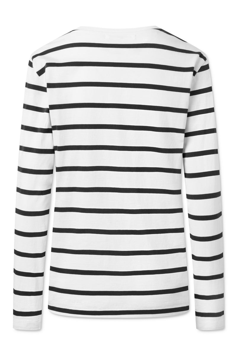 Lovechild 1979 London T-shirt - Striped Black T-Shirt 997 Multi Black