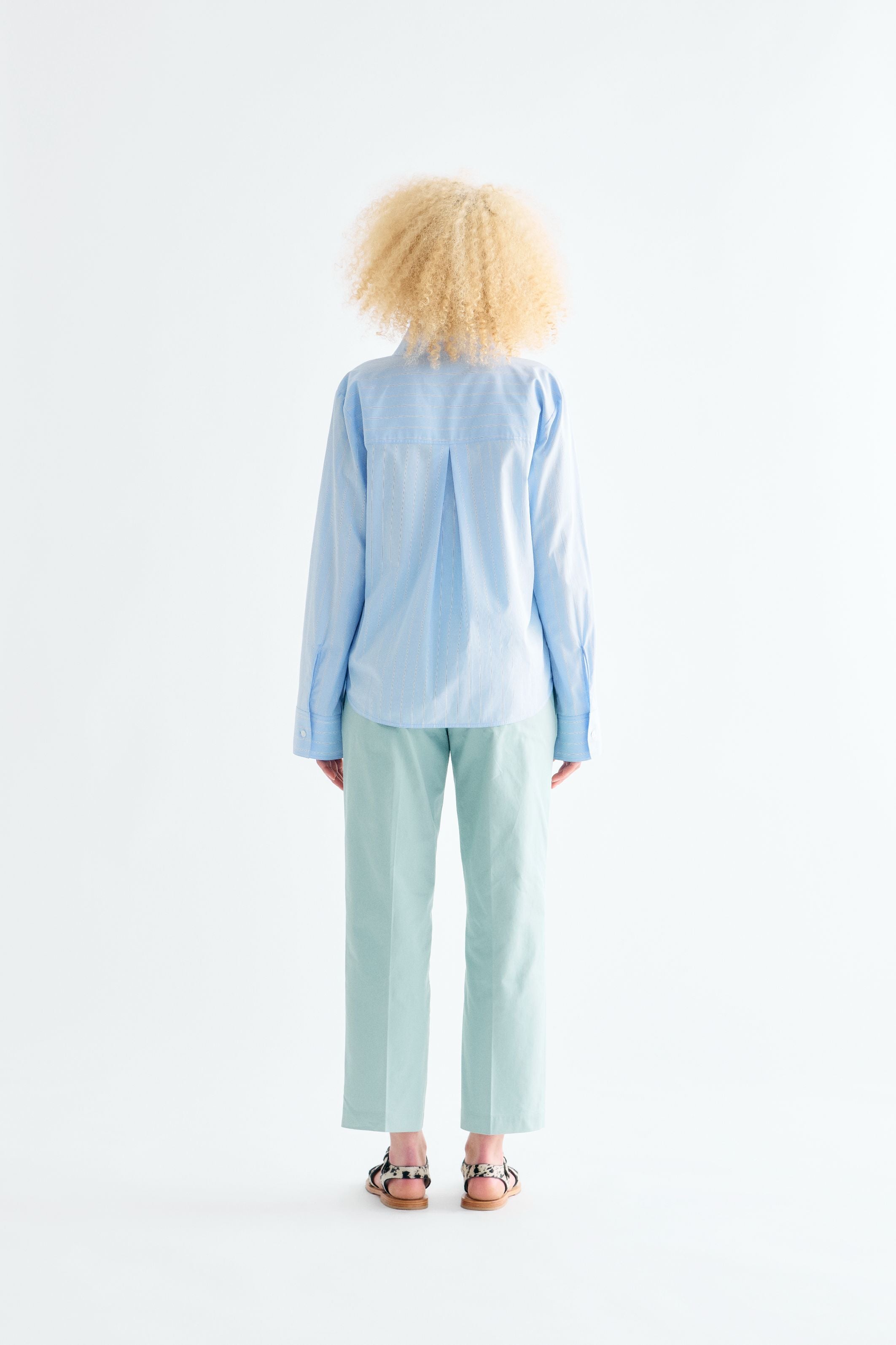 Lovechild 1979 Marbella Blouse Blouses 568 Blue Pinstripe