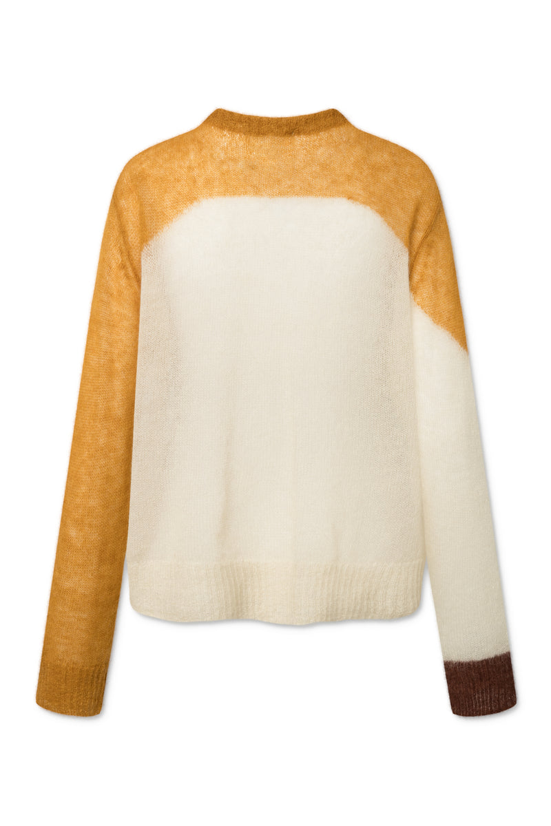 Lovechild 1979 Marie Sweater Knitwear 165 Cream Collage