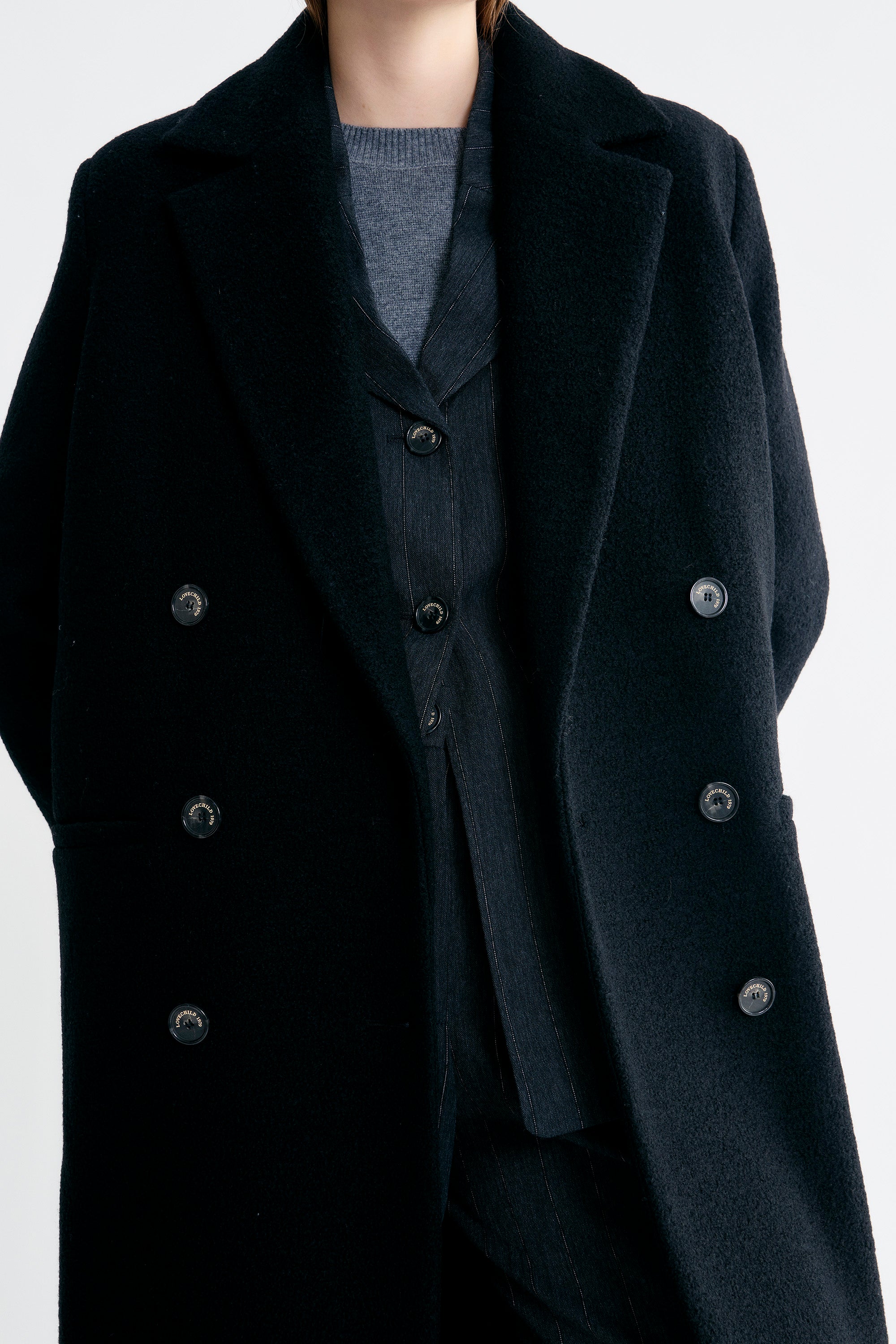 Lovechild 1979 Mina Coat Coat 999 Black