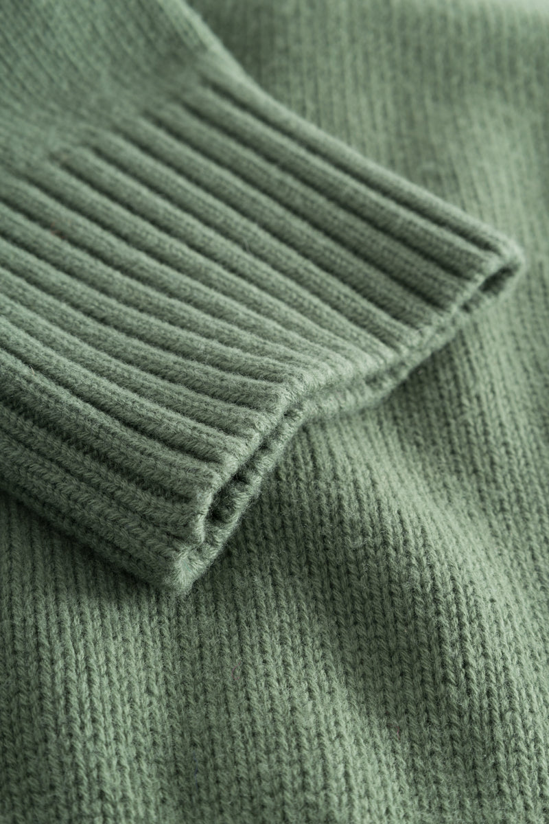 Lovechild 1979 Moa V-Neck KNITWEAR 646 Sage Green