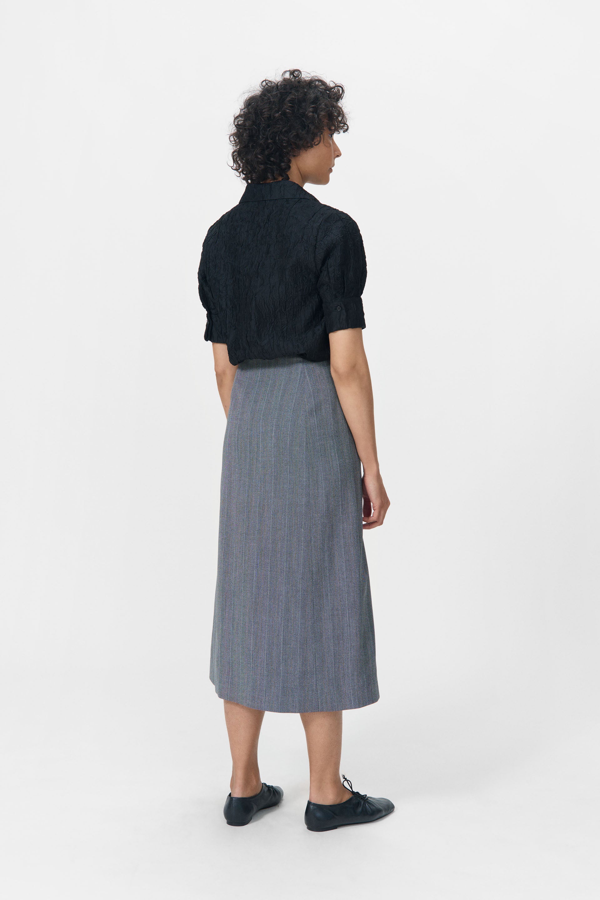 Lovechild 1979 Reyna Skirt Skirts 067 Charcoal Weave