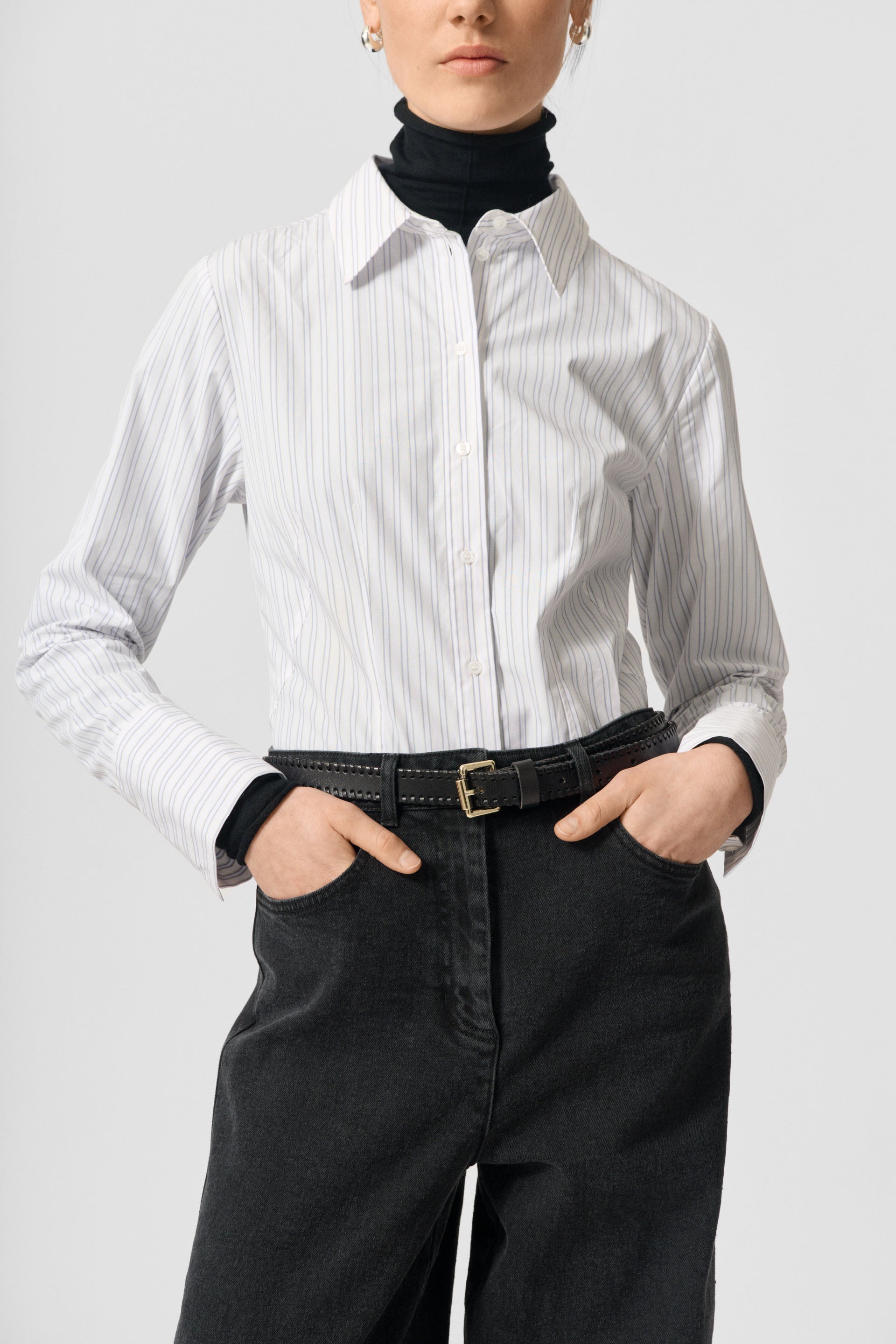 Lovechild 1979 Rosy Shirt Shirts 989 Dusty Blue Stripe