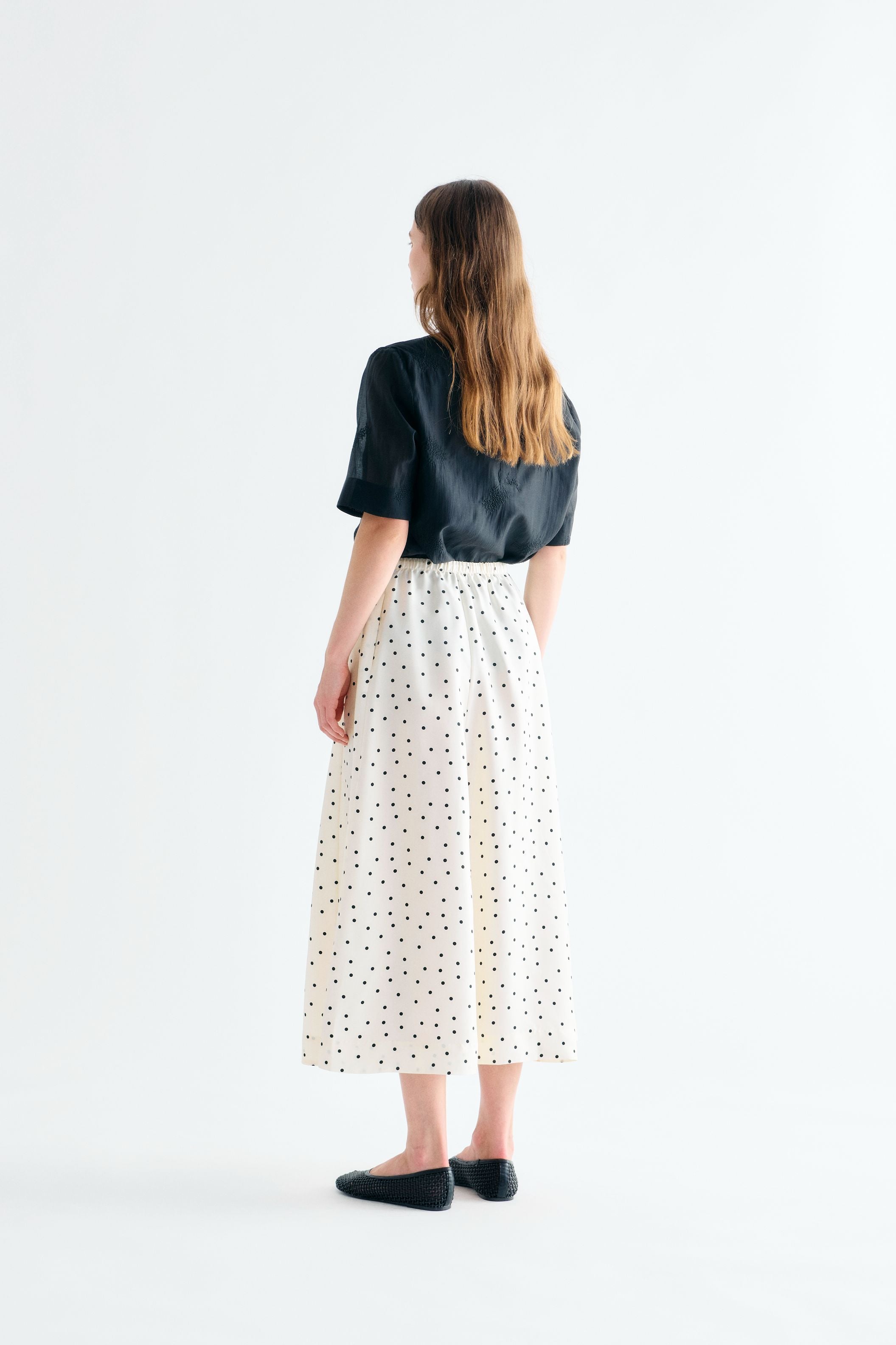 Lovechild 1979 Sallie Skirt Skirt 982 Dot Print Crem