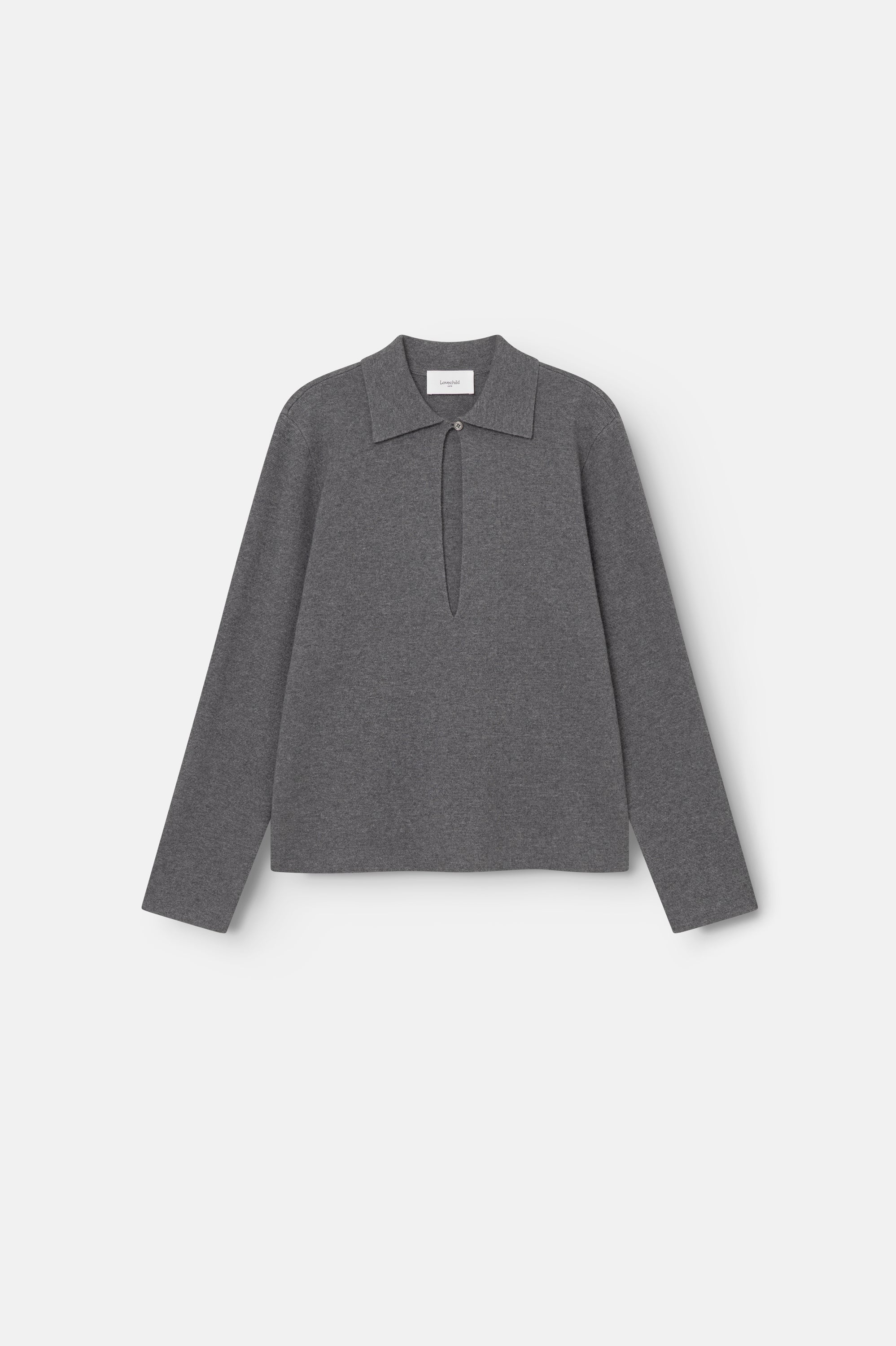 Lovechild 1979 Salma Pullover Sweater 062 Grey Melange