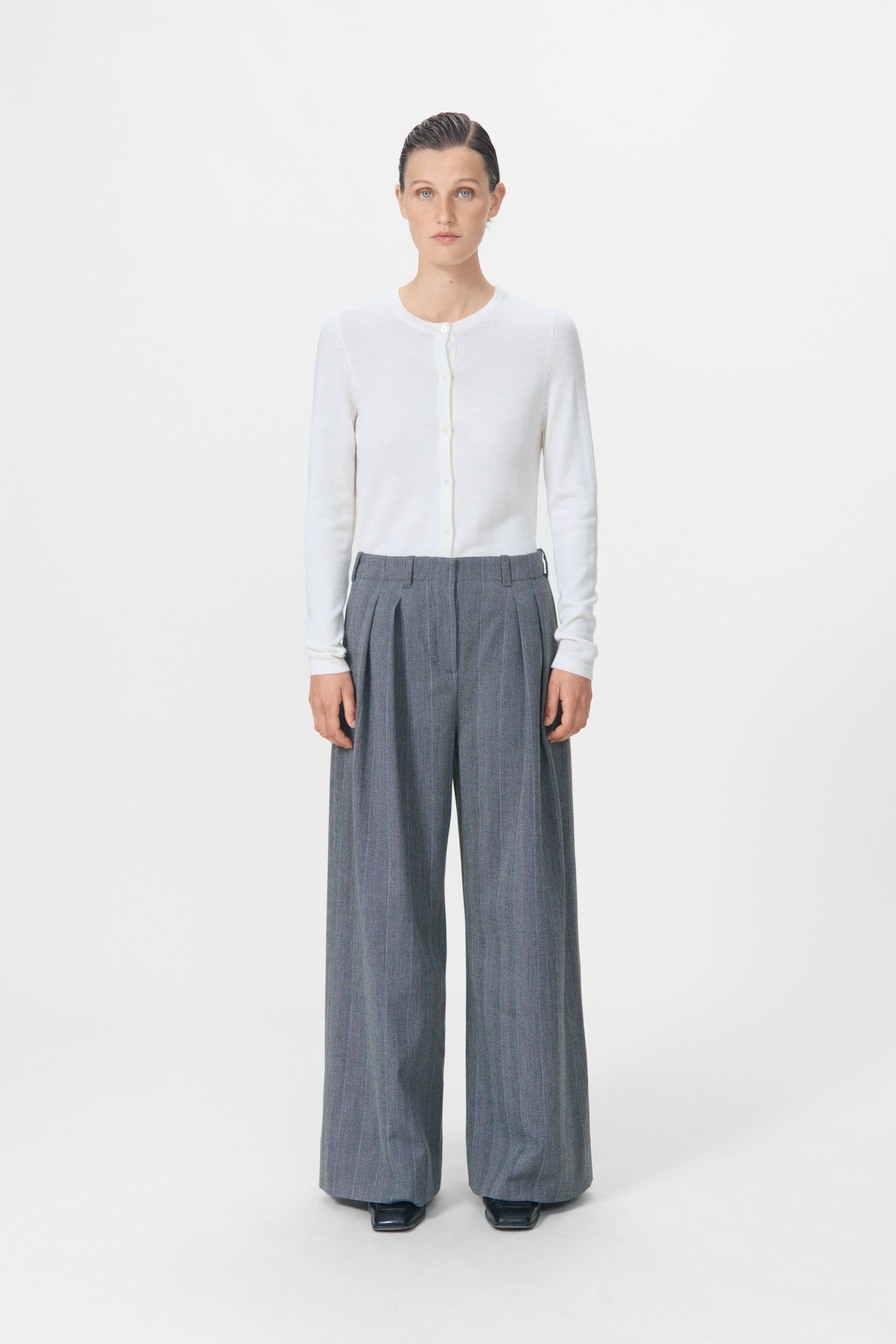 Lovechild 1979 Stella Pants Pants 067 Charcoal Weave