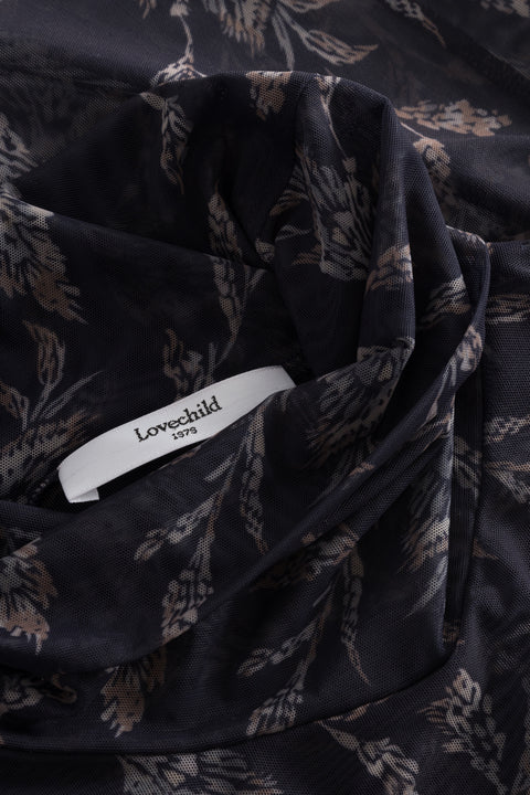 Lovechild 1979 Tulip Top - Multi Black TOP 040 MULTI BLACK